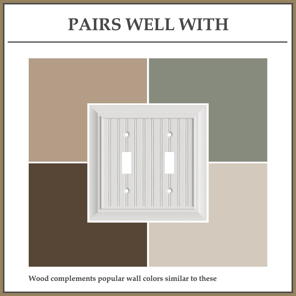 allen + roth DWP00014 Electrical-Wall-Plates - View #7