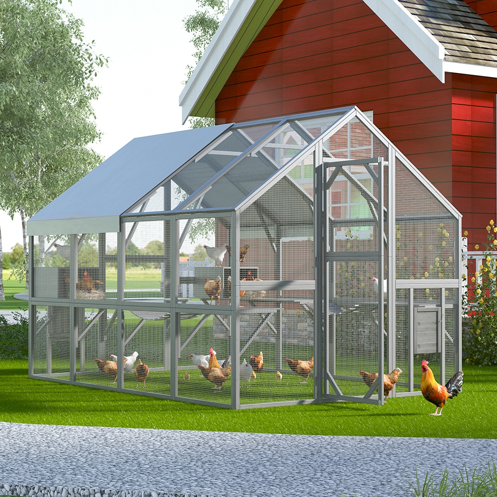 Homsee C-KF150158-05-AB Chicken-Coops-Rabbit-Hutches - View #4