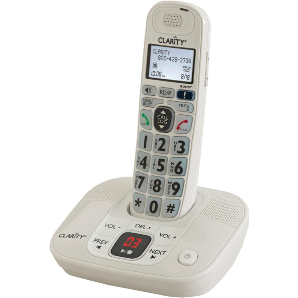 くつろぎカフェタイム 特別価格Clarity 53712.000 Amplified Cordless Phone System With  Digital Answering System好評販売中