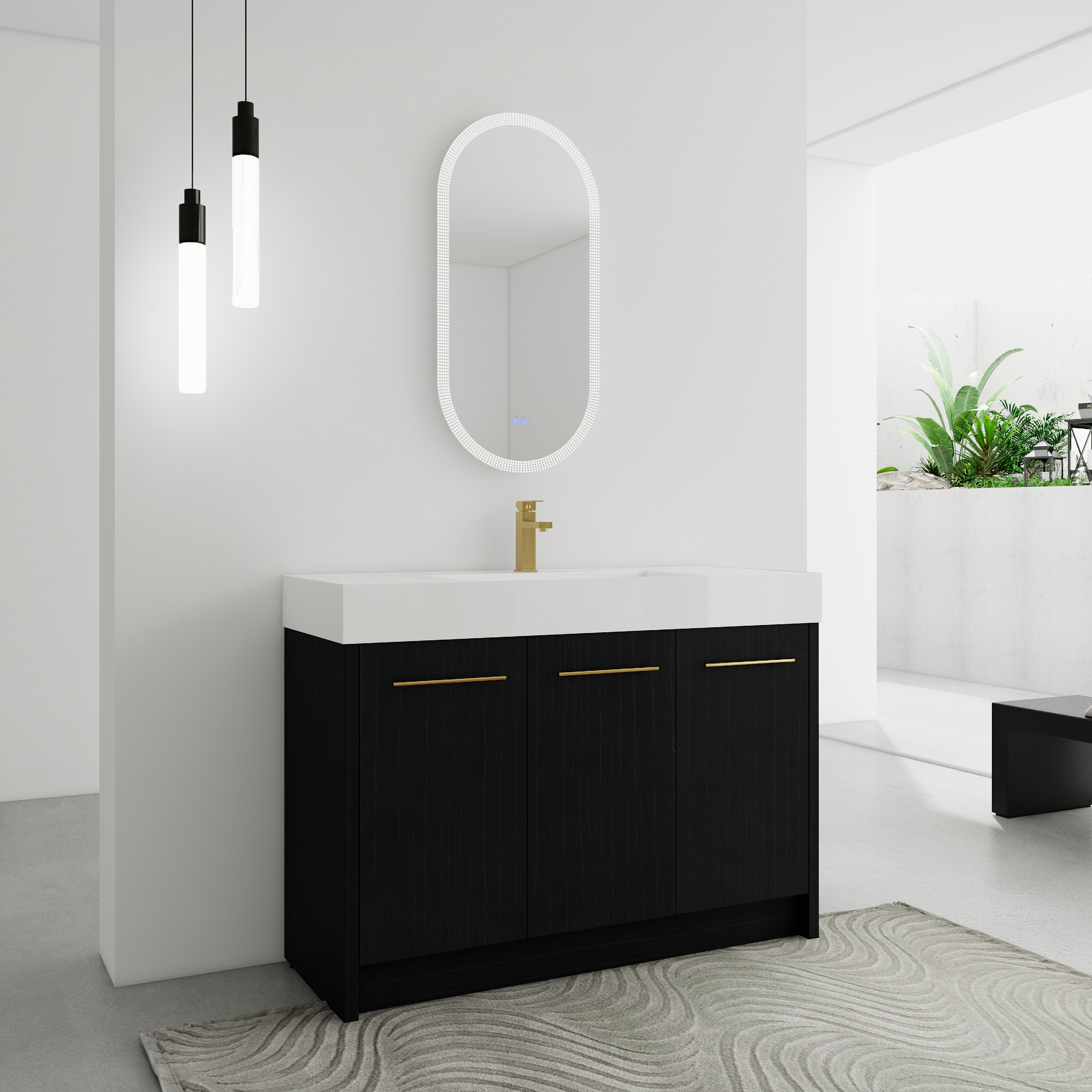 Forclover QNM-0148-WSG Bath-Vanity-Combo - View #2