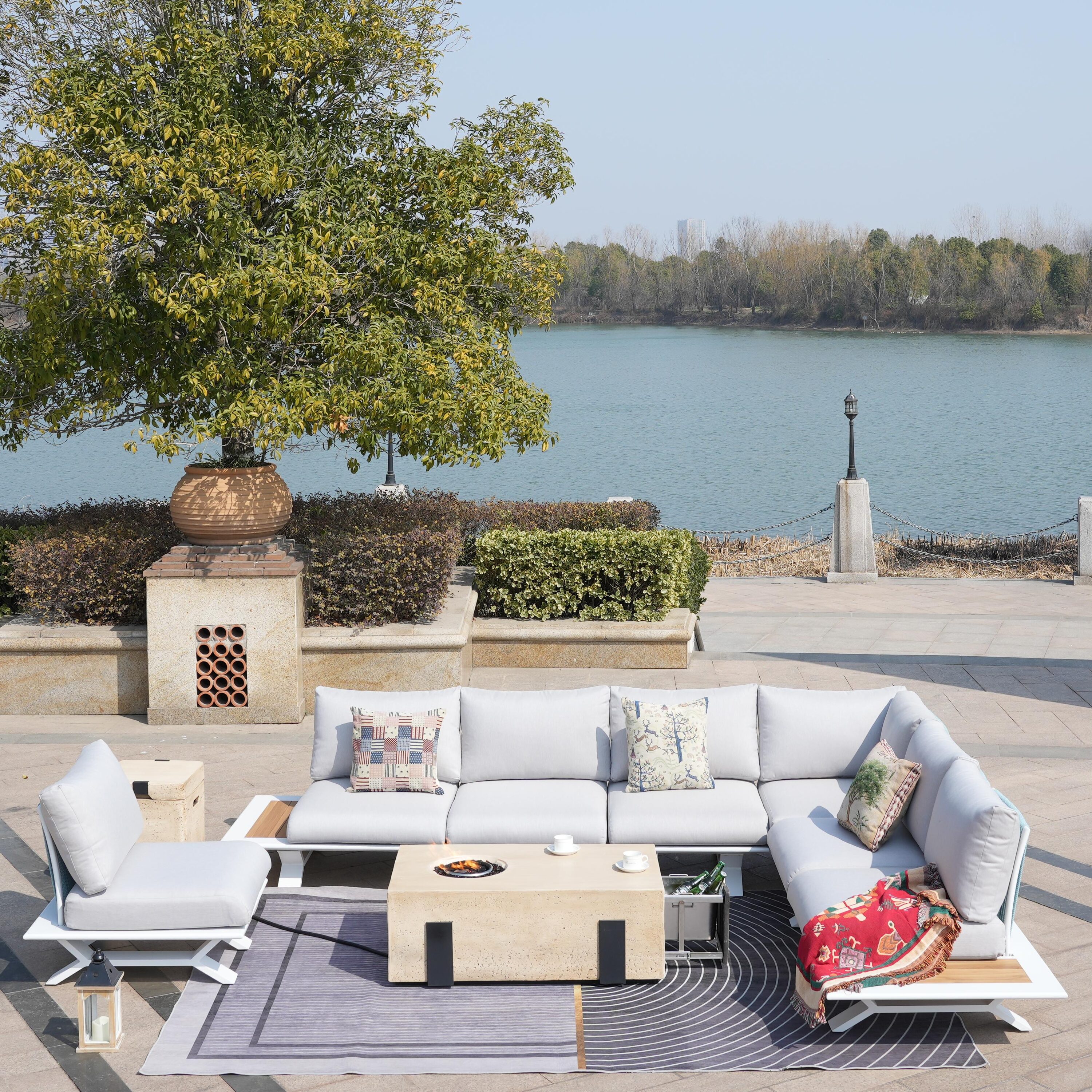 Direct Wicker DWS-2323W&2355BR Patio-Conversation-Sets - View #8