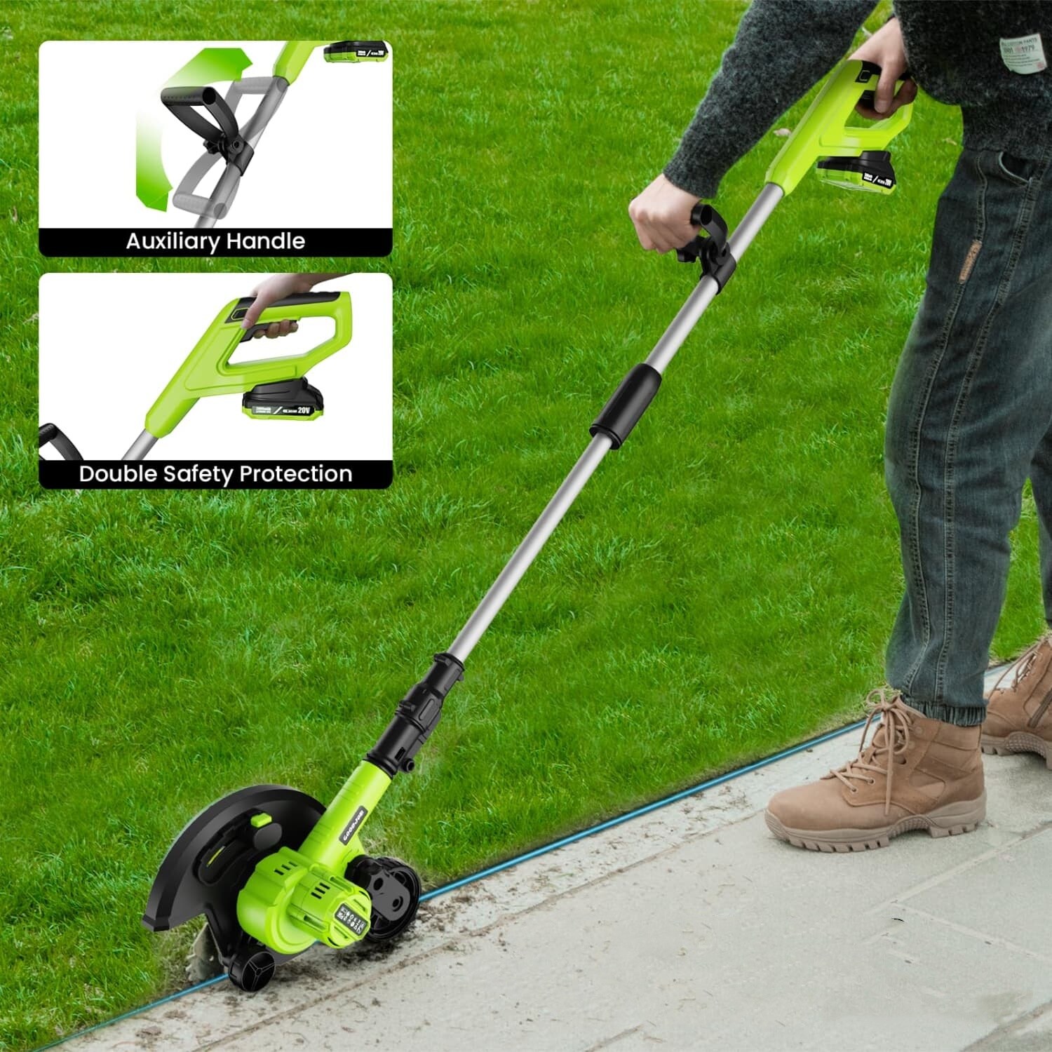 Angel Sar L2ZQYA408LAW09 Lawn-Edger - View #2