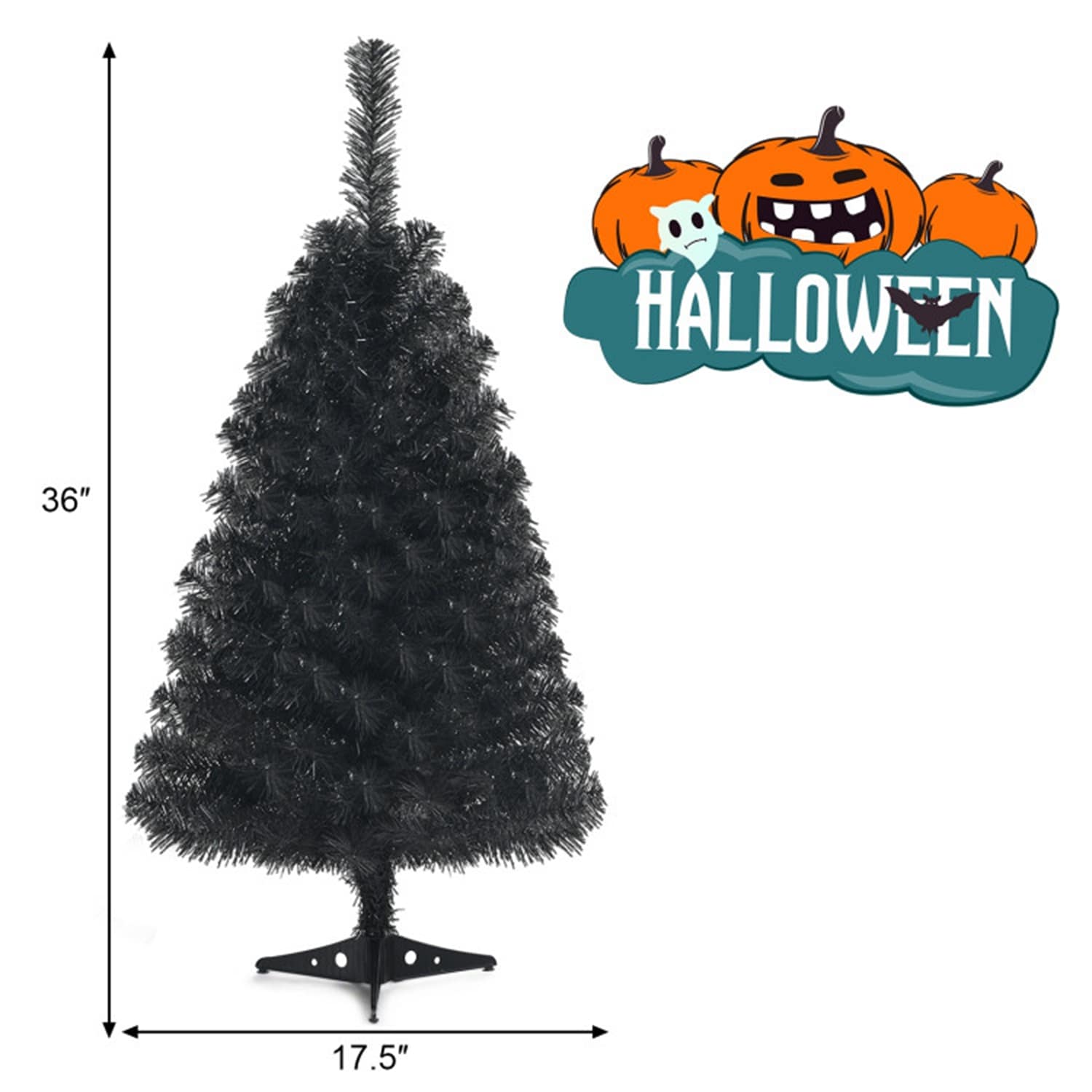 Forclover HYC-CM184C Artificial-Christmas-Trees - View #4