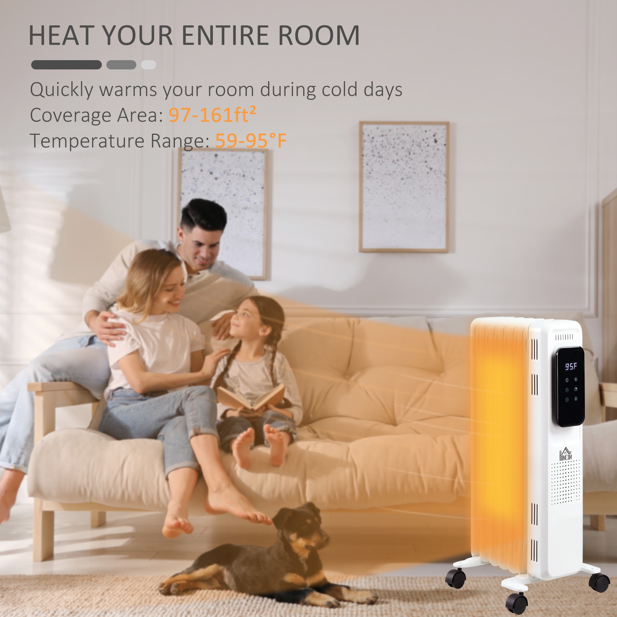BABOOM BOM-P156087-OR Portable-Electric-Heat - View #8