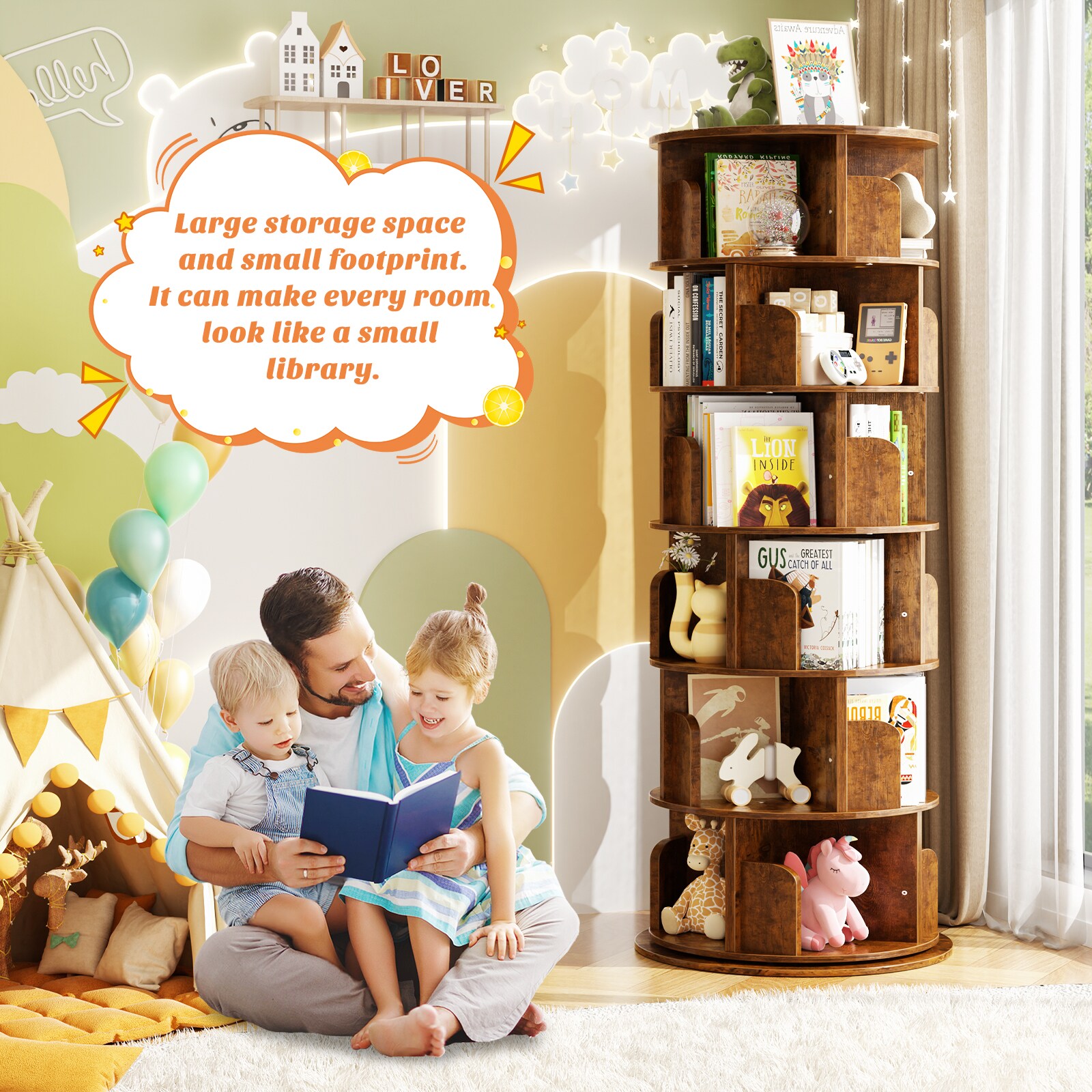 Aheaplus XZSJ-6C-R bookcases - View #7