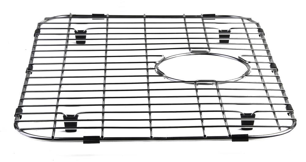 Solid Stainless Steel Kitchen Sink Grid with Plastic Feet