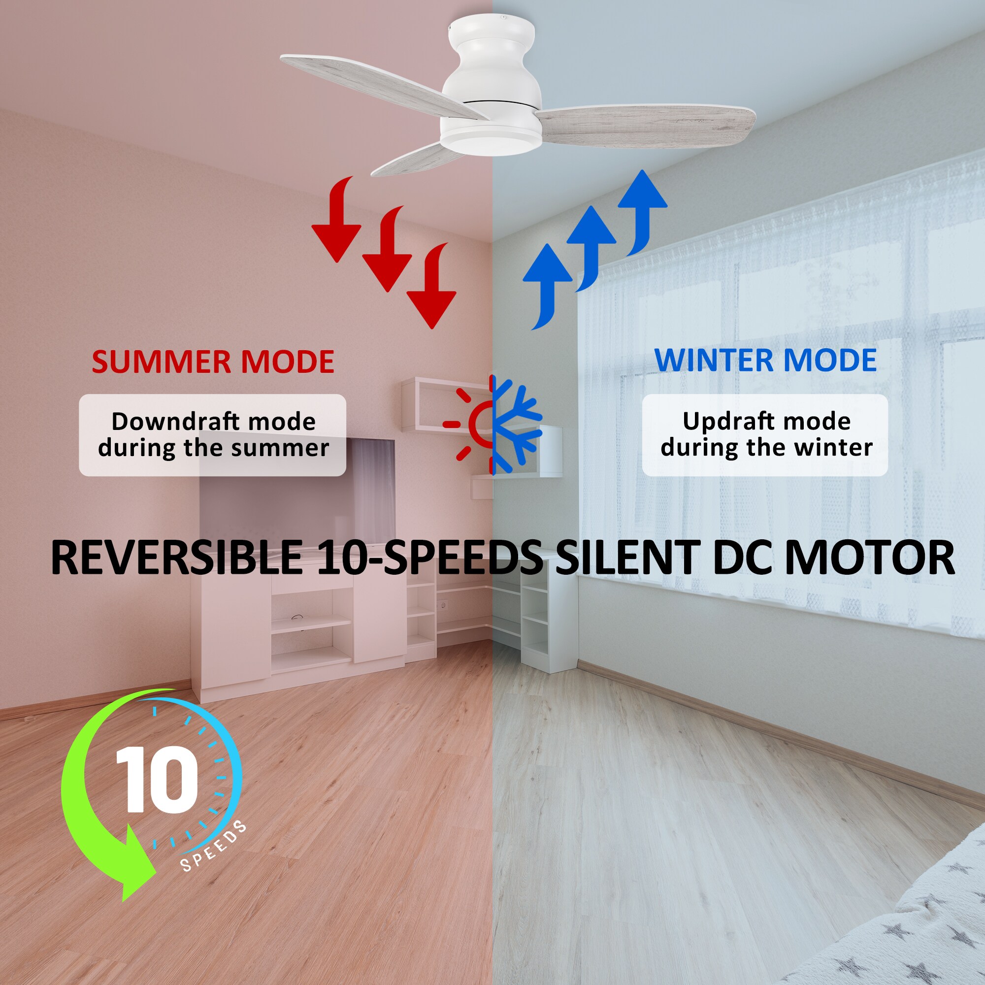 CARRO USA LC443Q-N10-WP-1-FM Ceiling-Fans - View #6