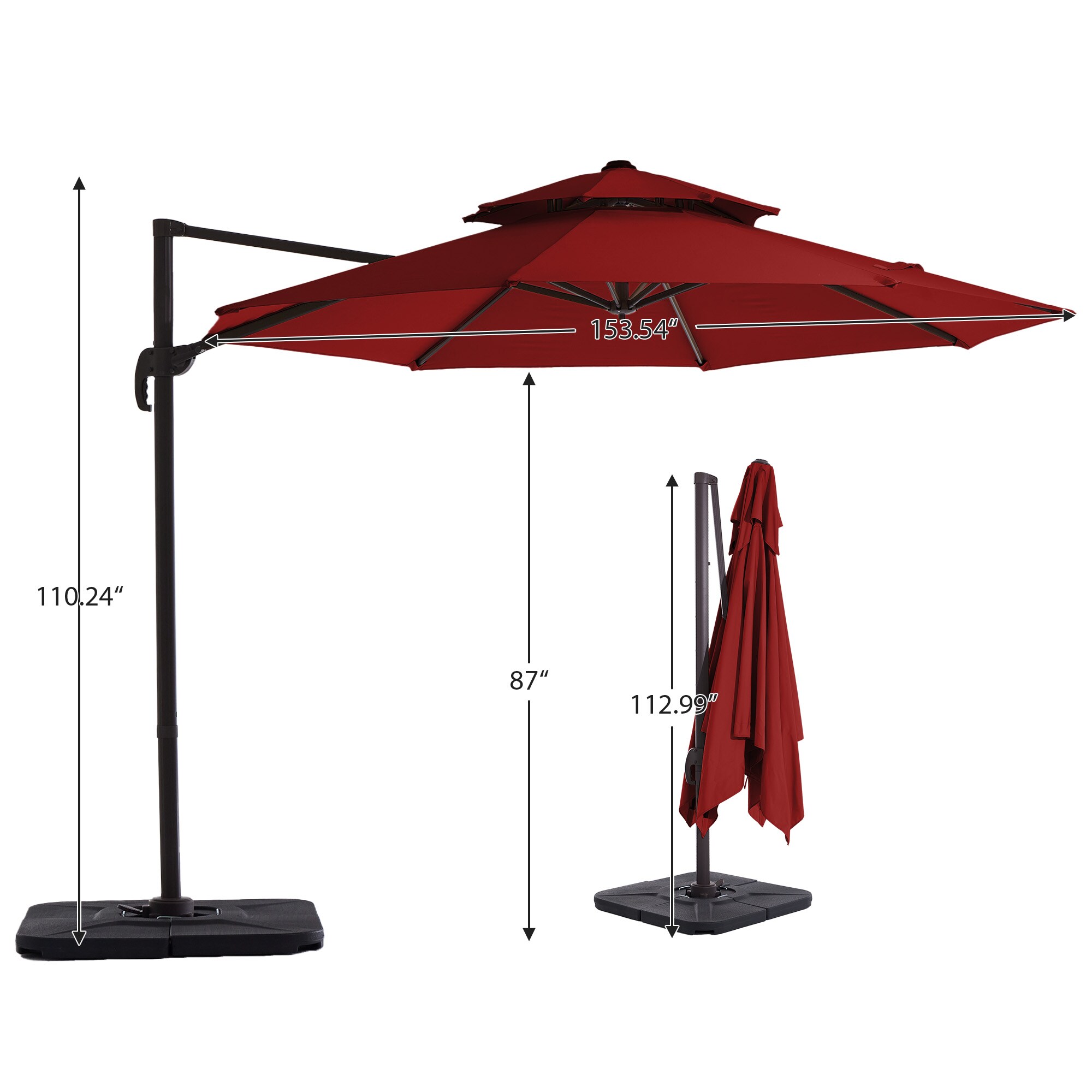 VOUA JE-LK11-GY+BASE Umbrellas-2 - View #12