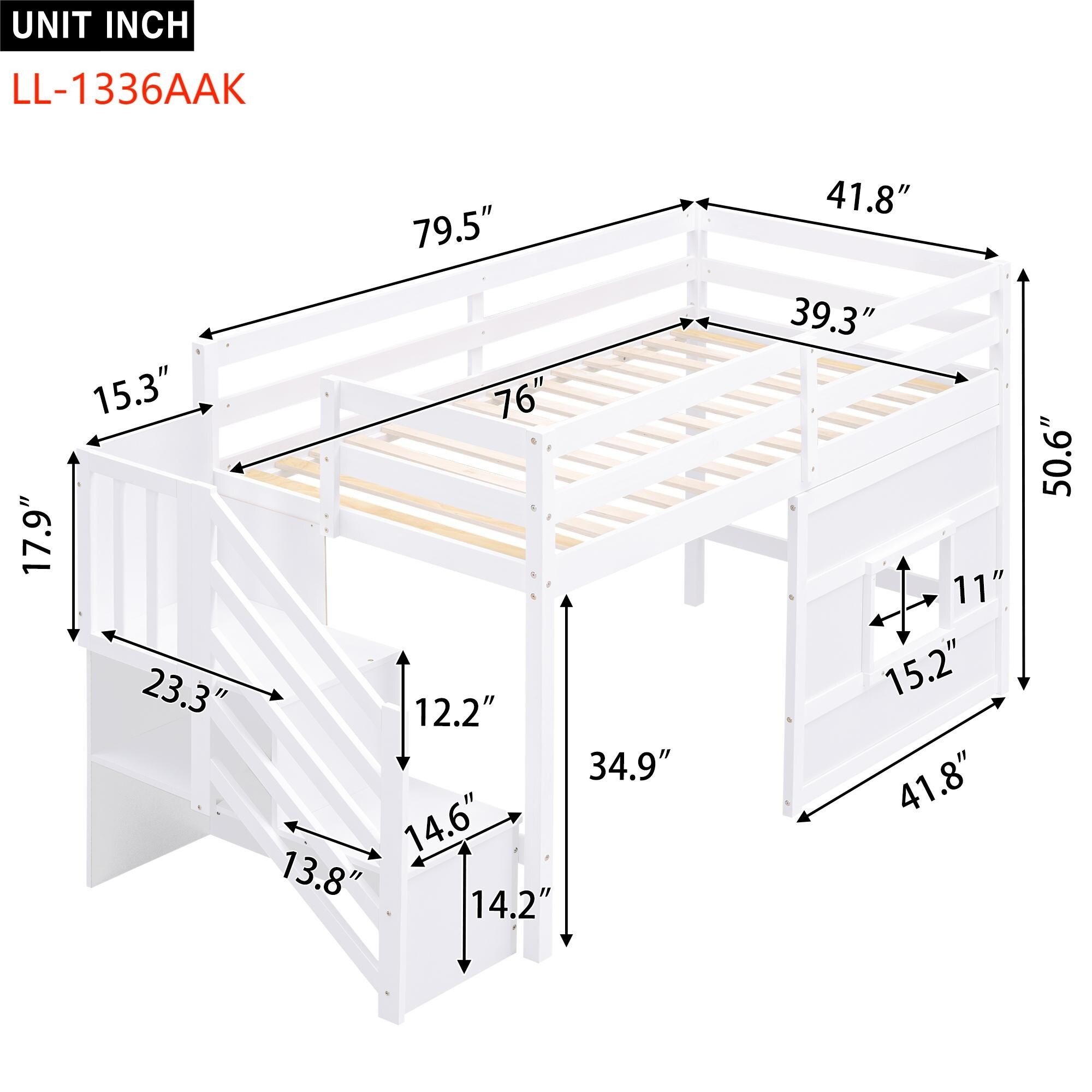 Yiekholo LL-1336AAK Bunk-Beds - View #8