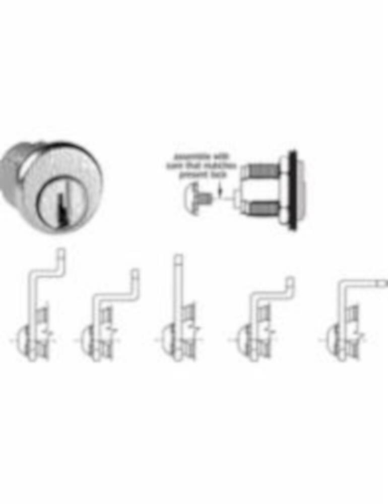 CompX 590116 Chrome Hardware Mailbox lock