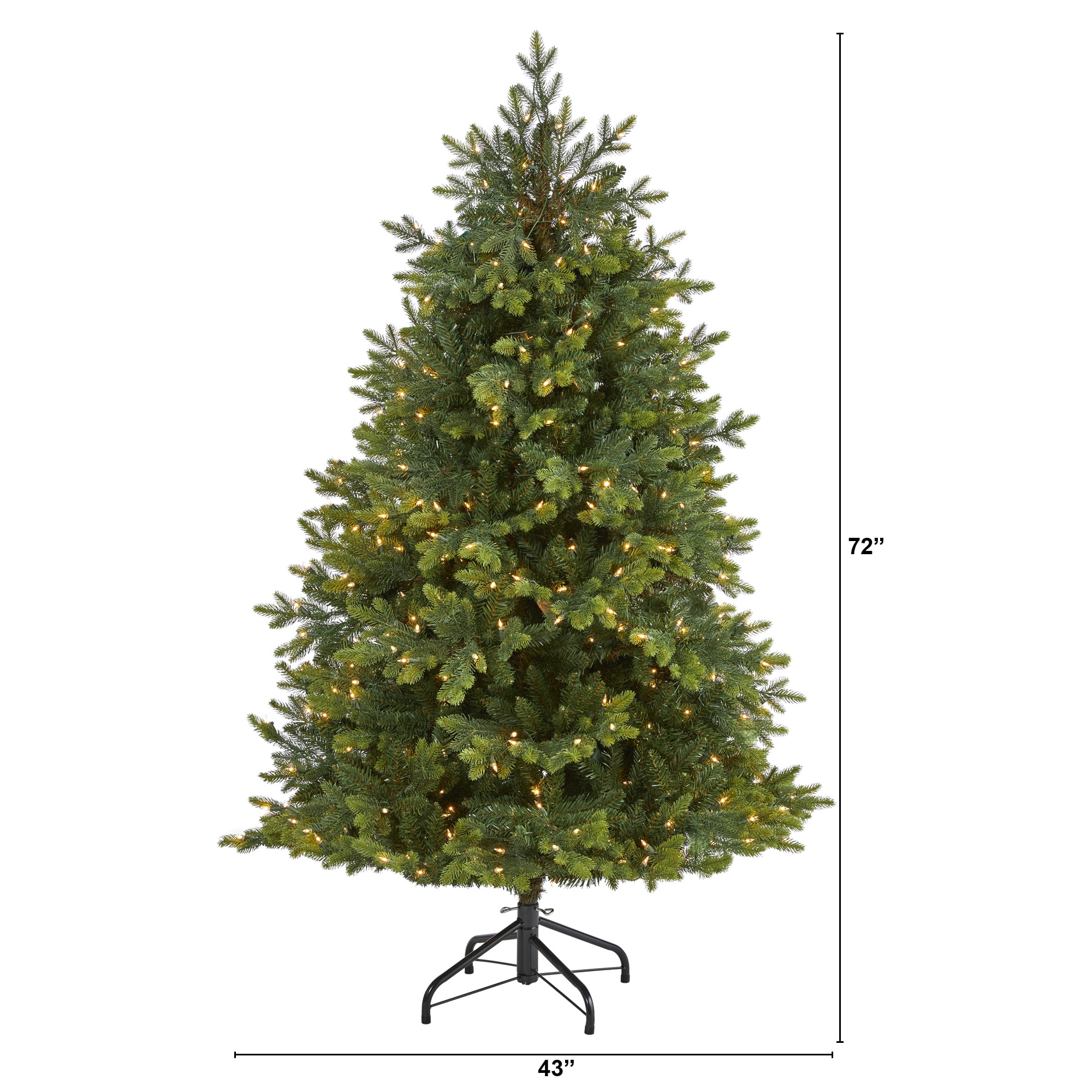 Nearly Natural T1891 Artificial-Christmas-Trees - View #3