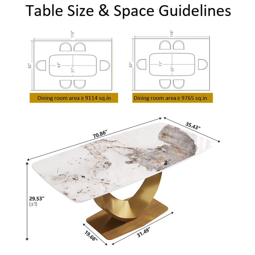 BuotiqHom DH-A-18AP-L1G Dining-Tables - View #4