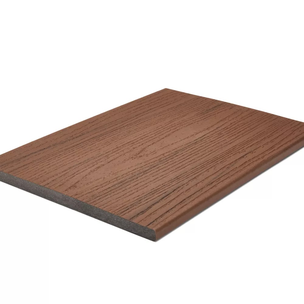 Trex Transcend Lineage Fascia deck board Hatteras 1-in x 12-in x 12-ft Composite