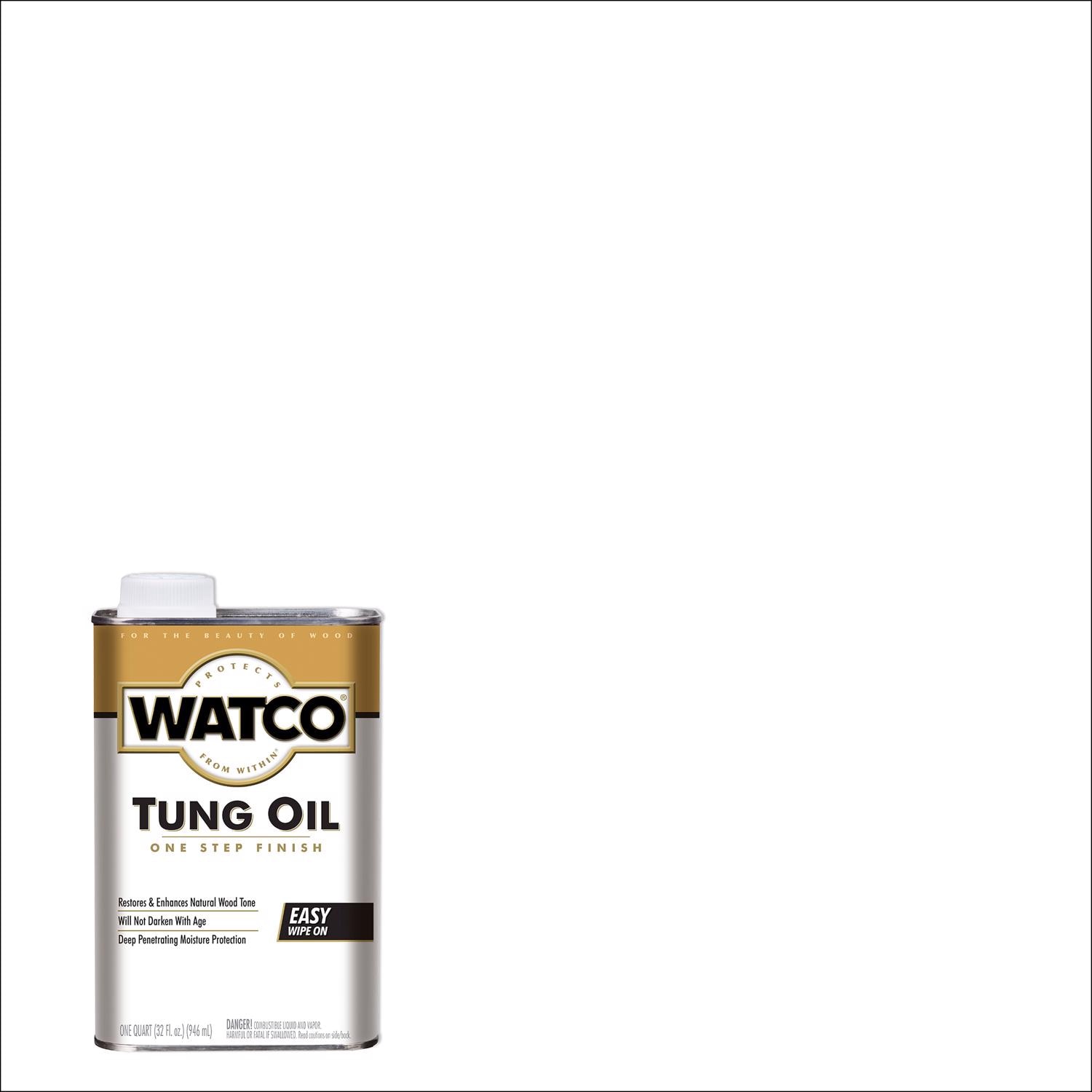 WATCO  Clear Oil-Based Alkyd-Oil Tung Oil 1 qt