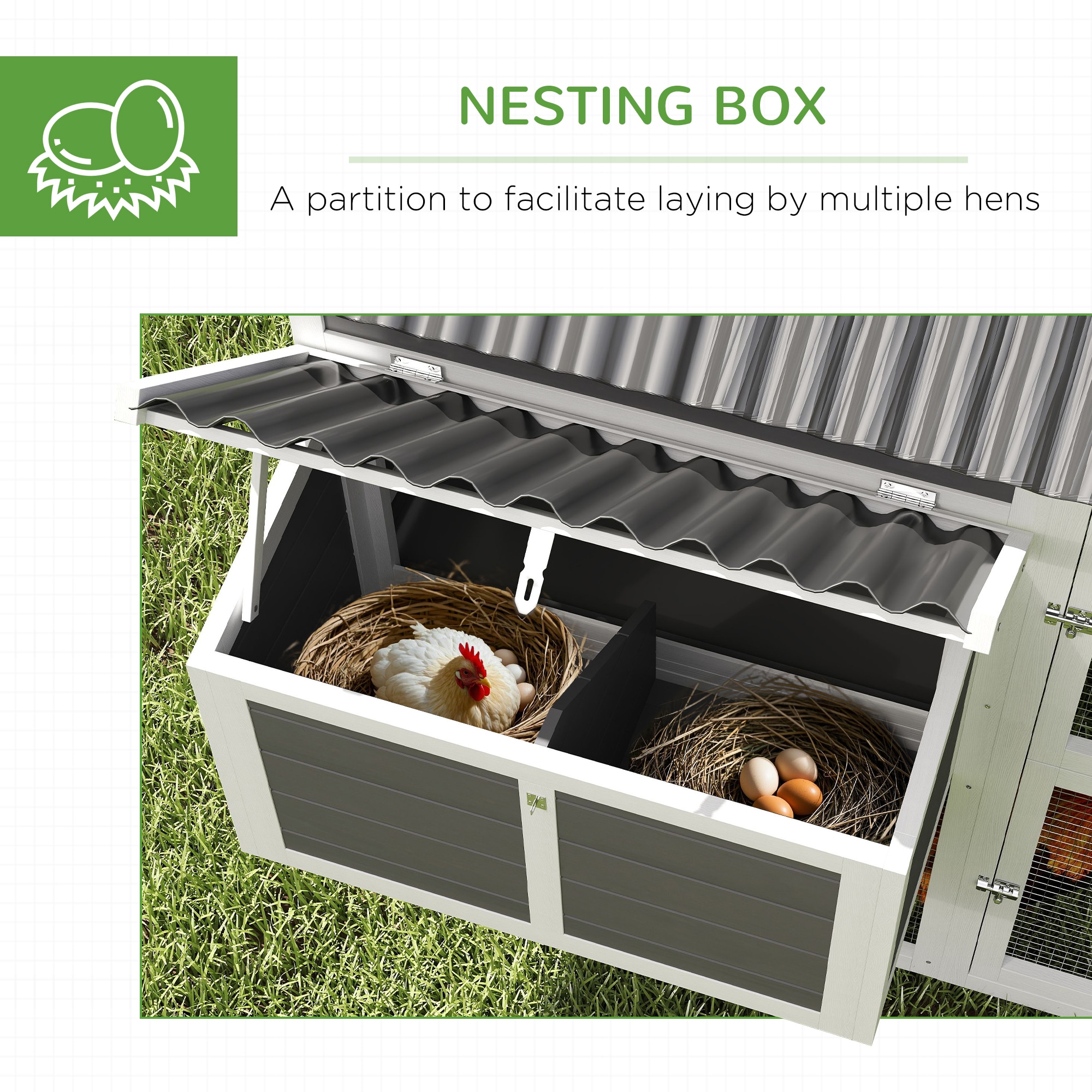 Tinyhomie LW-X-ASKARL486 Chicken-Coops-Rabbit-Hutches - View #4