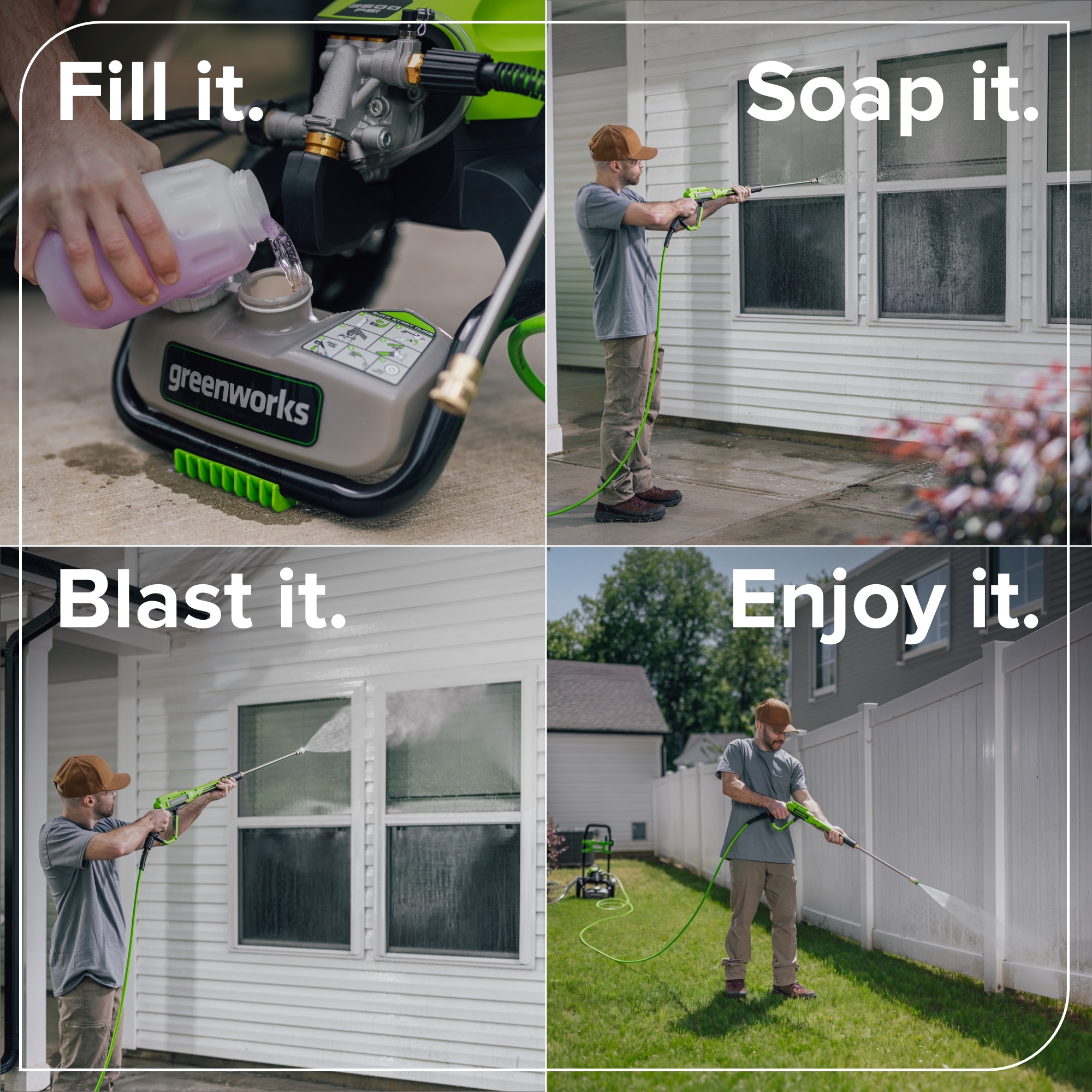 Greenworks GPW2600 Gas-Pressurewashers - View #6