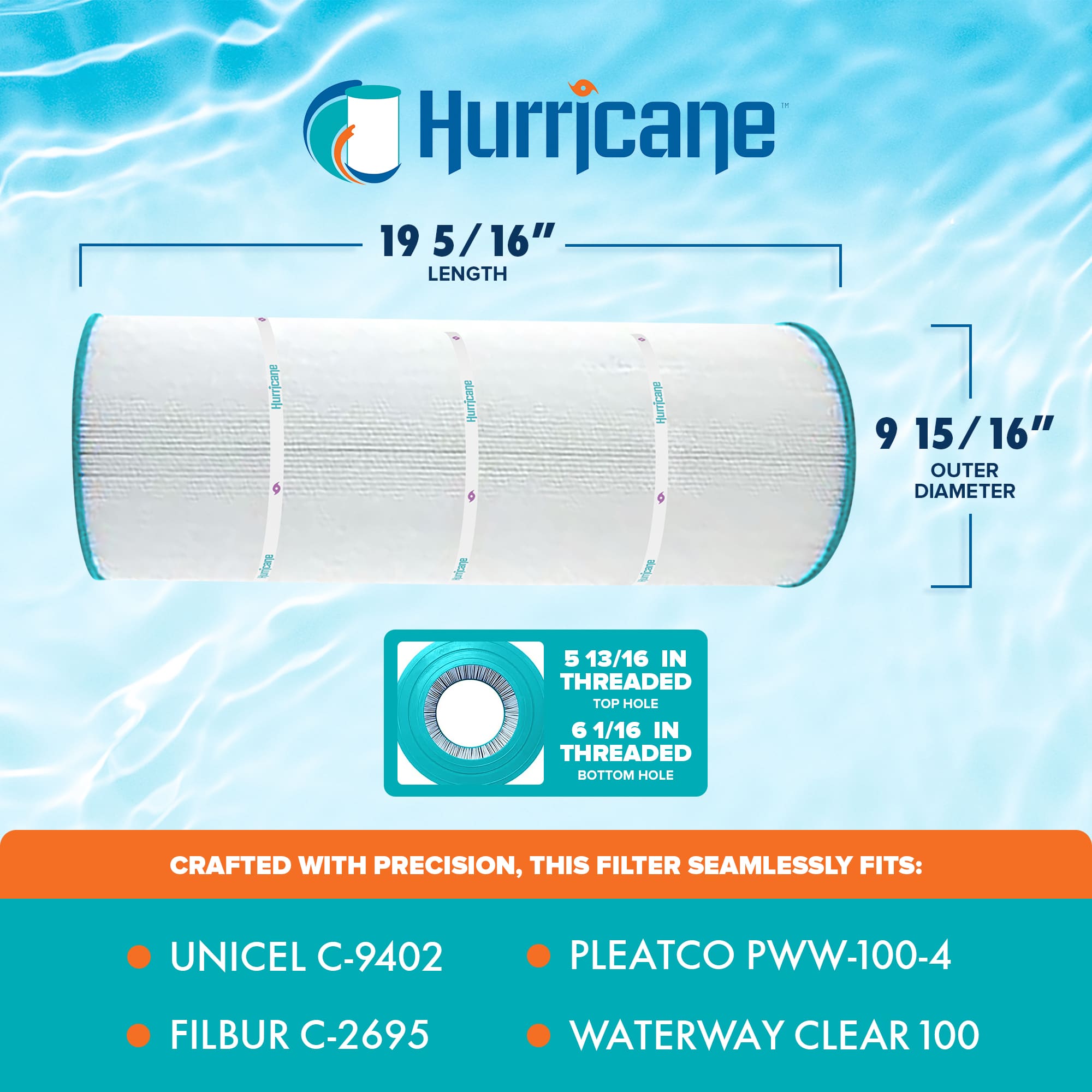 Hurricane 400306 Pool-Filter-Skim-Sys-Parts - View #3