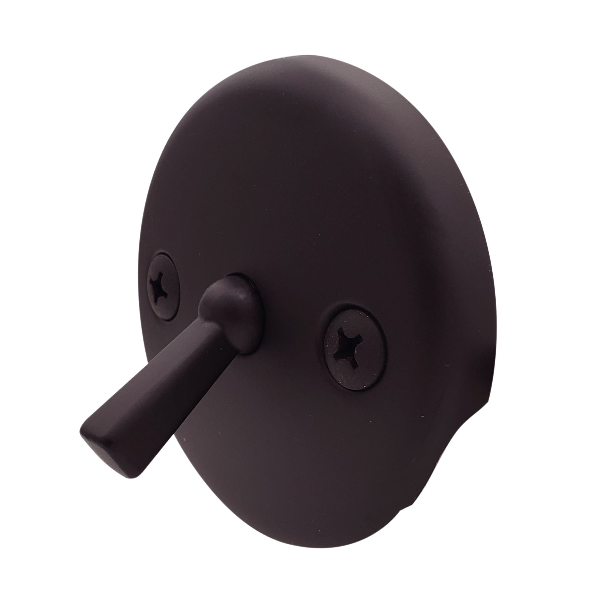 WESTBRASS D330-12 3-1/8 In. Two-hole Trip Lever Overflow Face Plate and Screws In Oil Rubbed Bronze