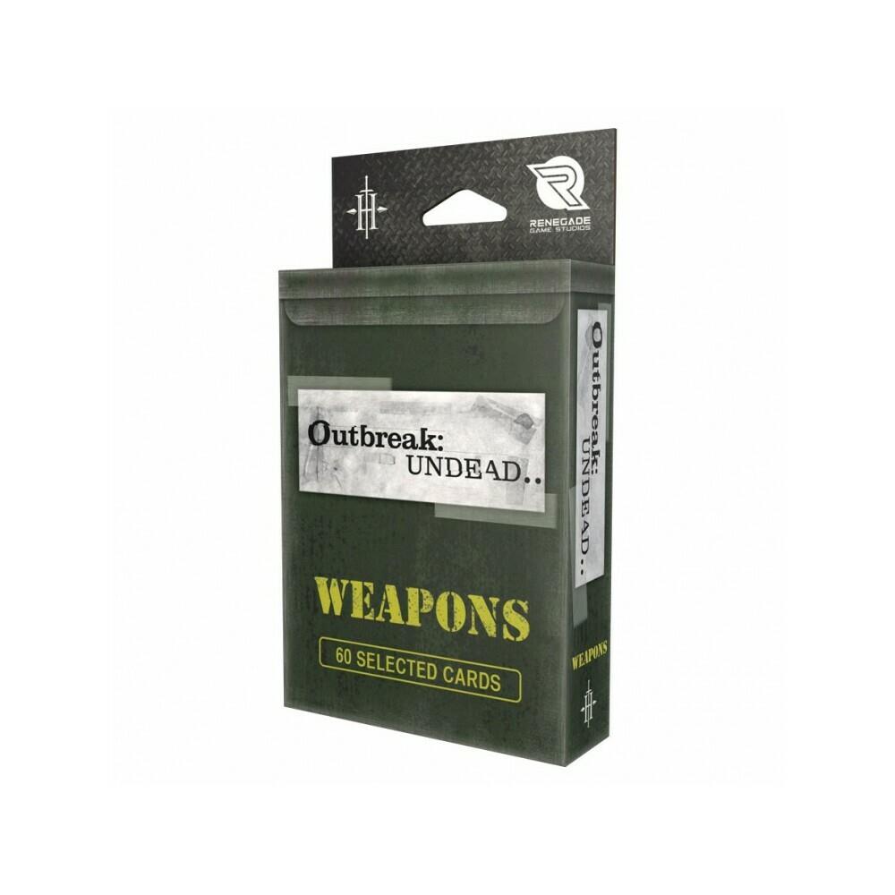 Renegade Game Studios ACDD45479  REN0886 2nd Outbreak Undead Weapons Deck Card Set
