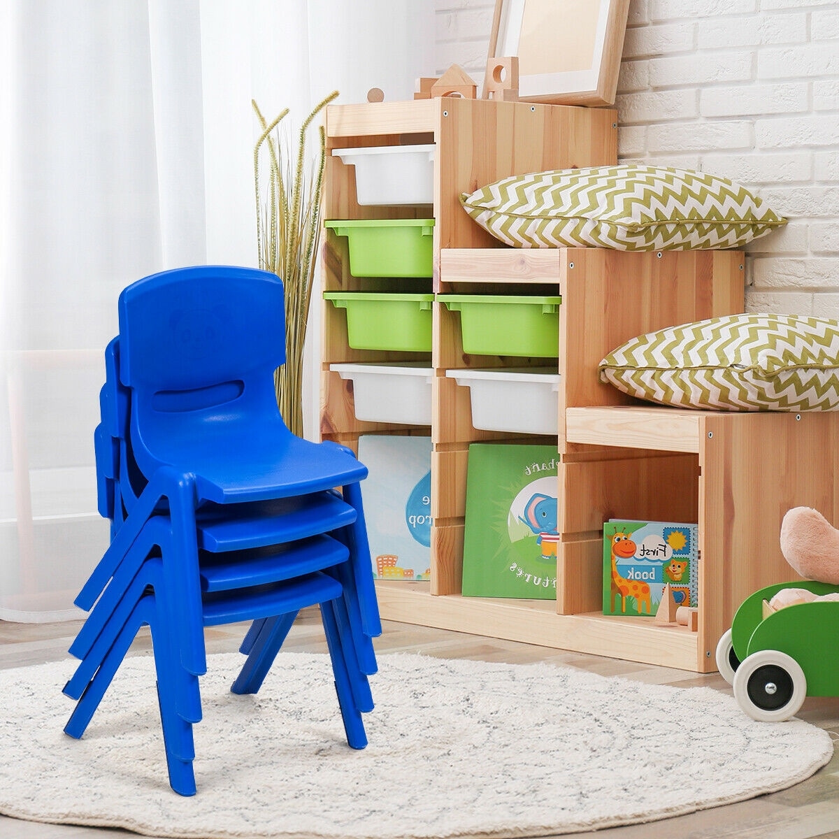 CASAINC WF-HYSN-64568BL-4 chairs - View #10