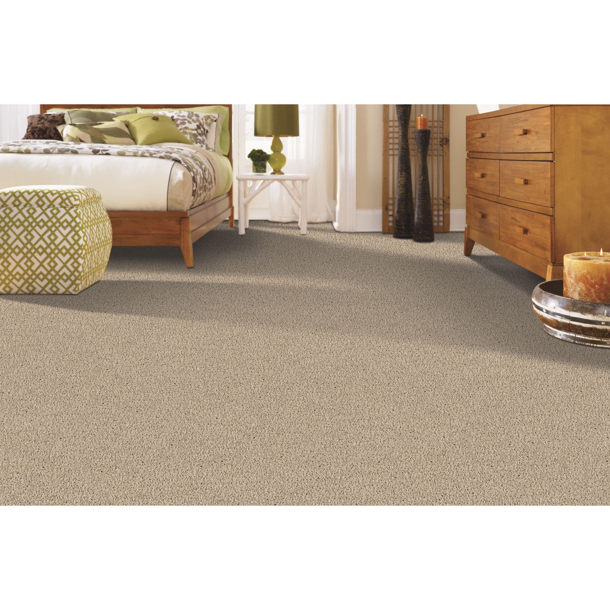 Style Selections Gratitude Cobble Path Textured Indoor Carpet in the Carpet  department at