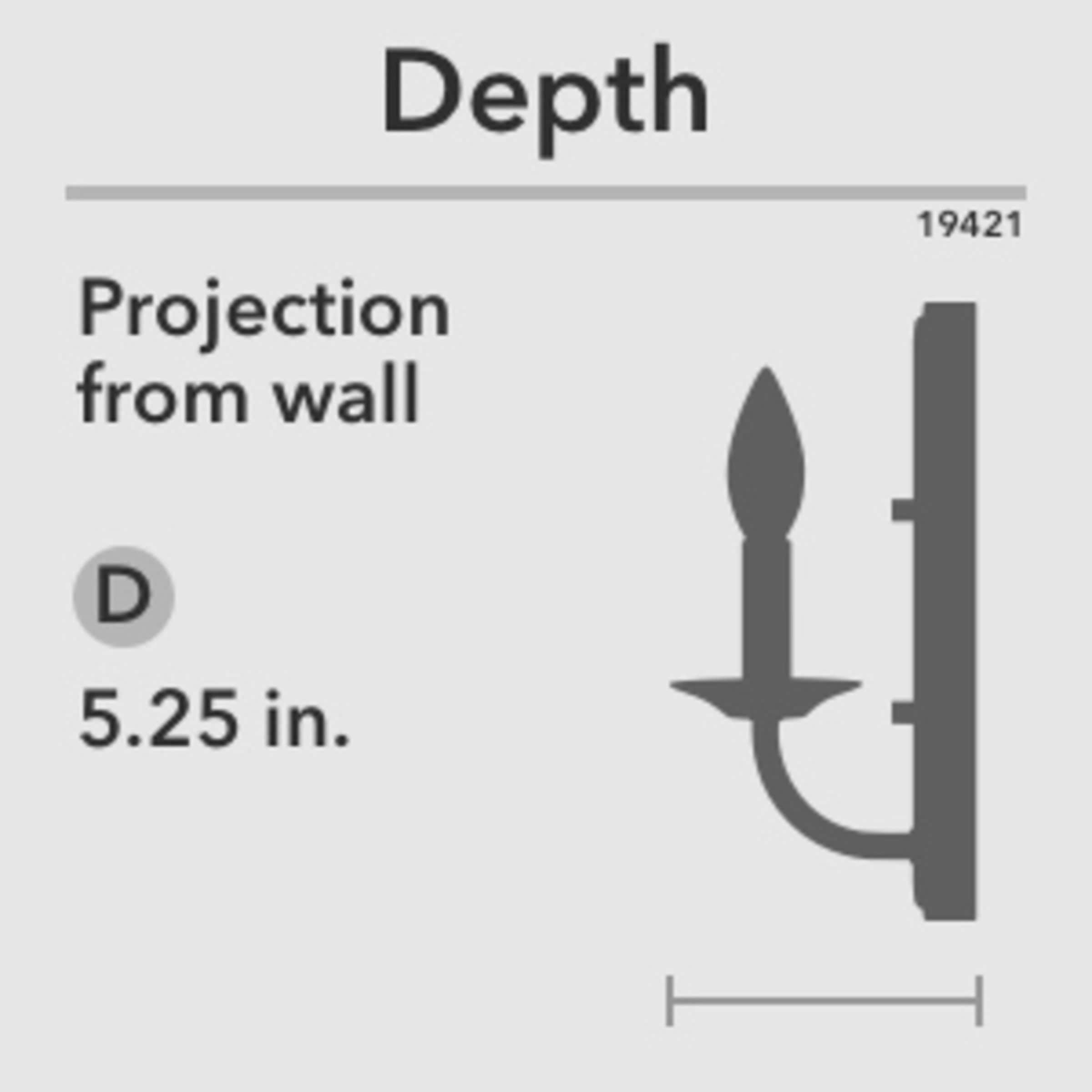 Perch Point Brushed Nickel Dimmable Wall Sconce, 10"