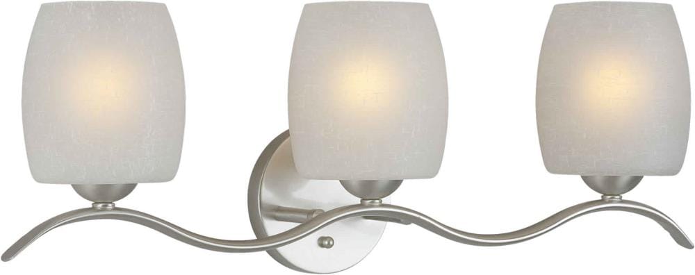  LW-FT510931 24-in 3-Light Brushed Nickel Transitional Vanity Light Bar