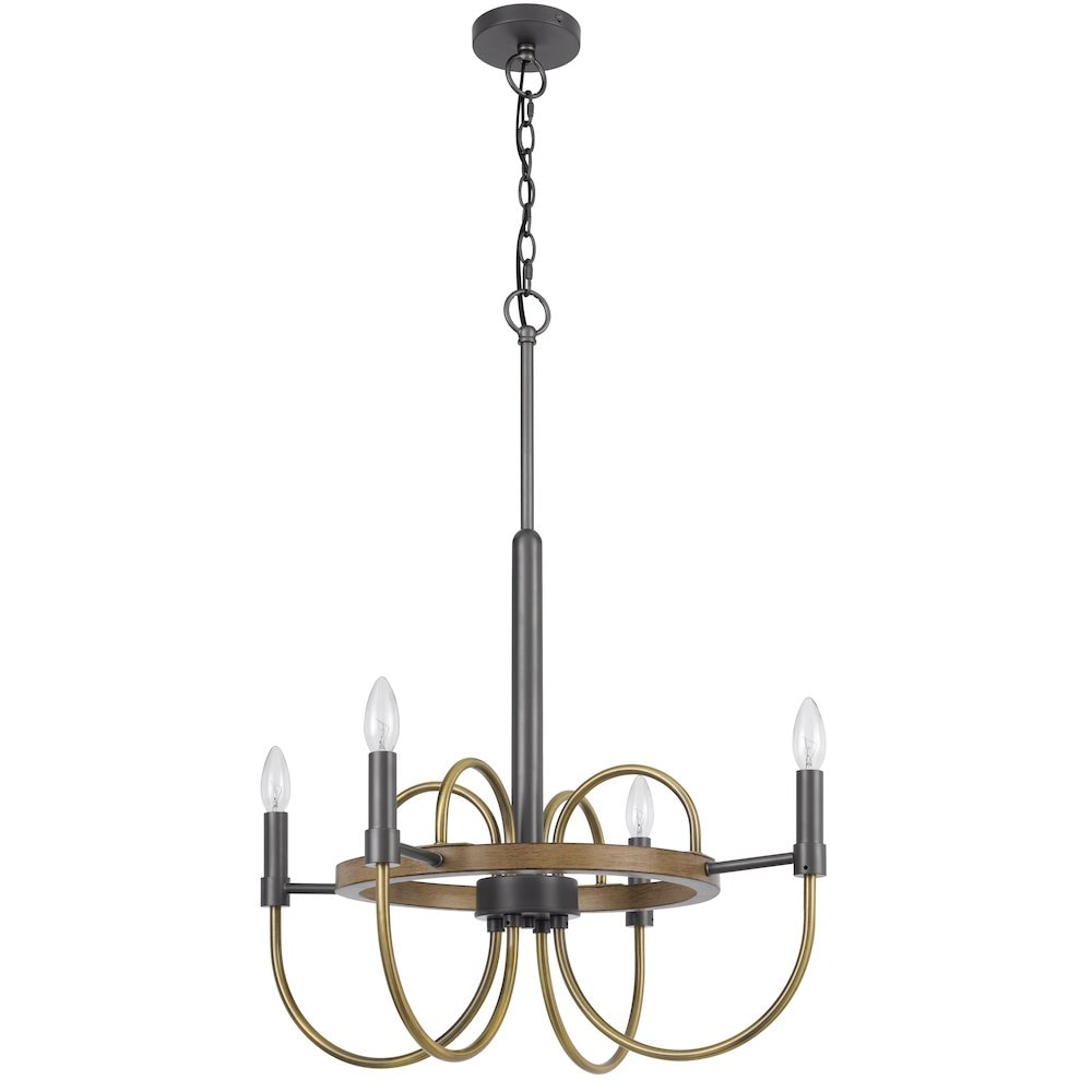 Cal Lighting Seagrove 4 Light Medium Chandelier by Cal - FX-3813-4