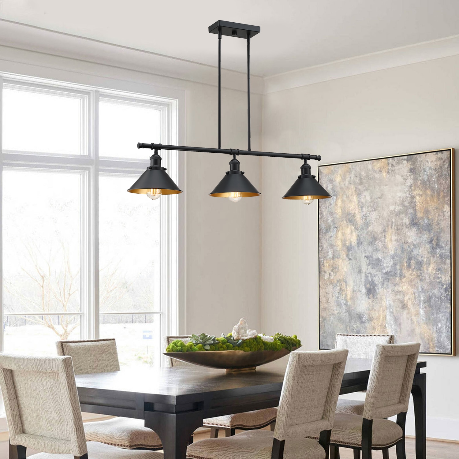 WELLFOR TTC78173BK Pendant-Lights - View #6