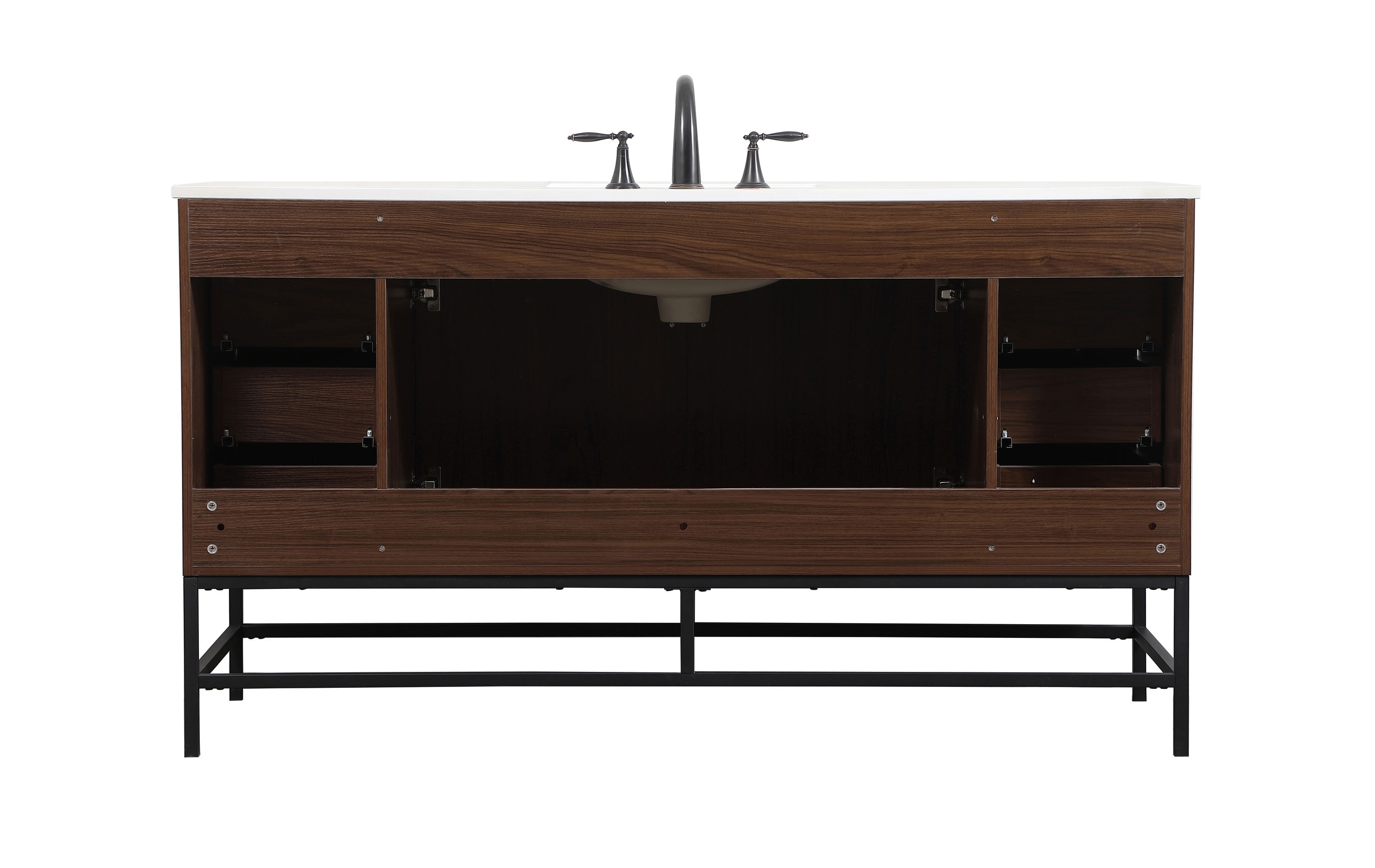 Elegant Decor HF146580MWT Bath-Vanity-Combo - View #16