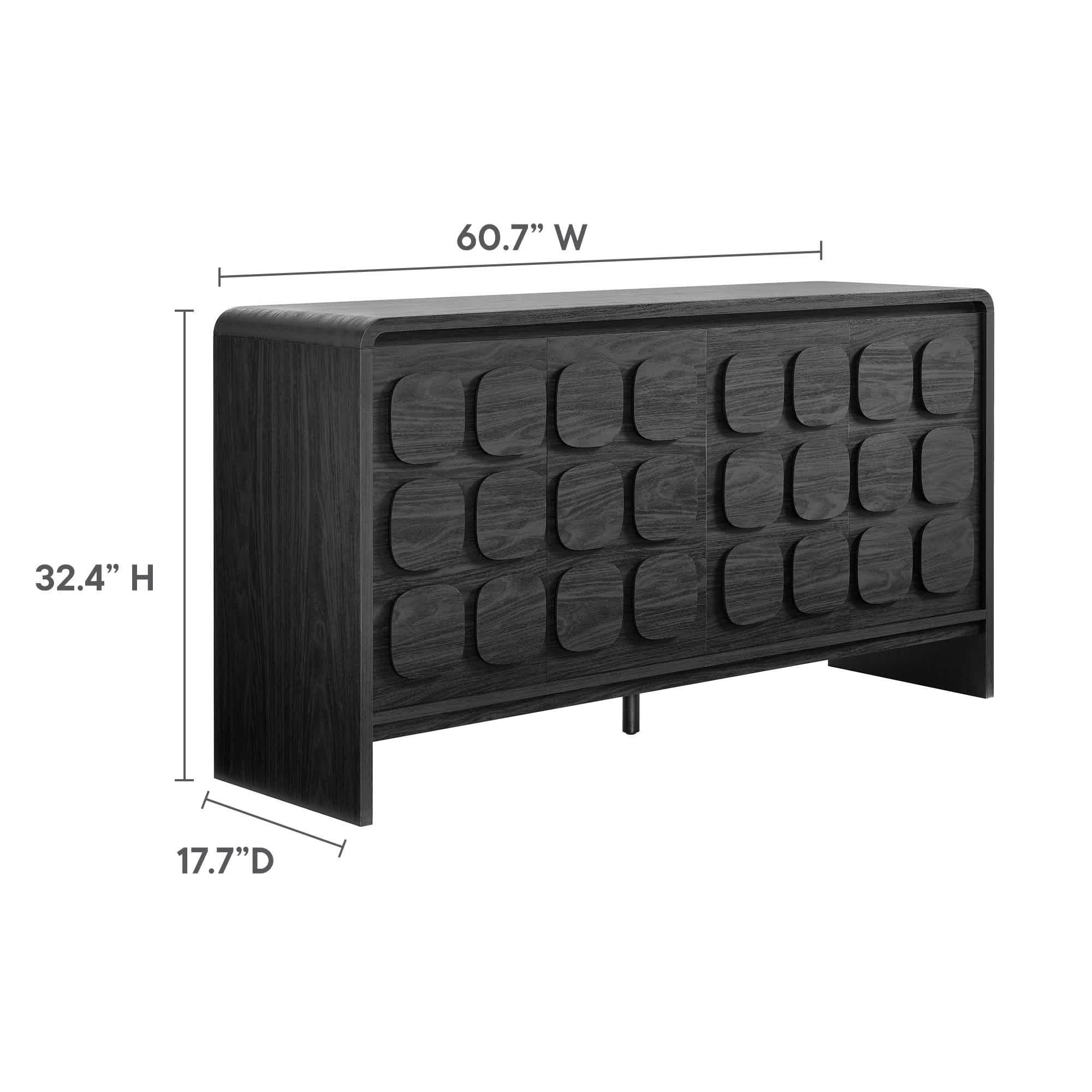 Modway EEI-6862-BLK Dining-Kitchen-Storarge - View #3