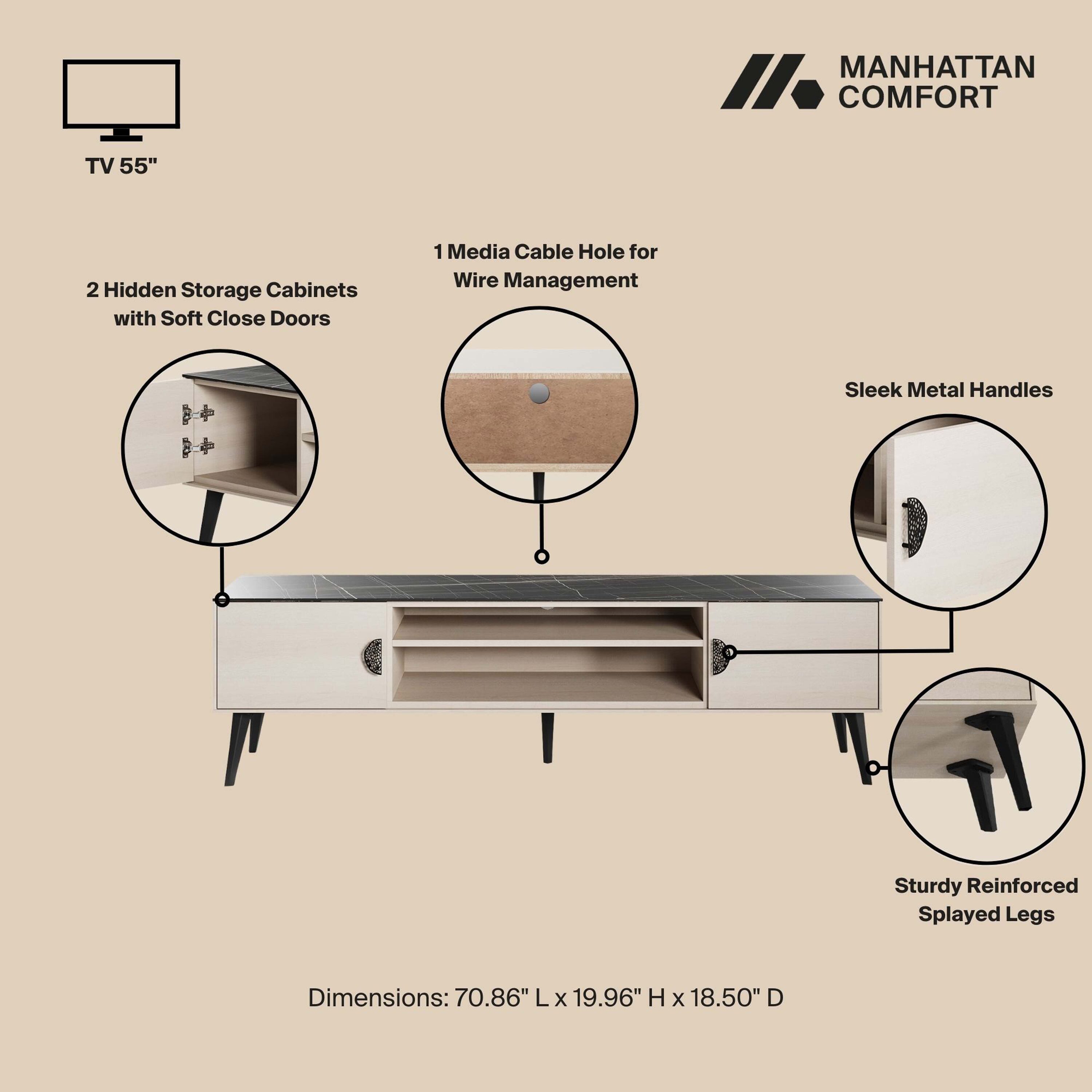 Manhattan Comfort TV004-WB Tv-Stands - View #4