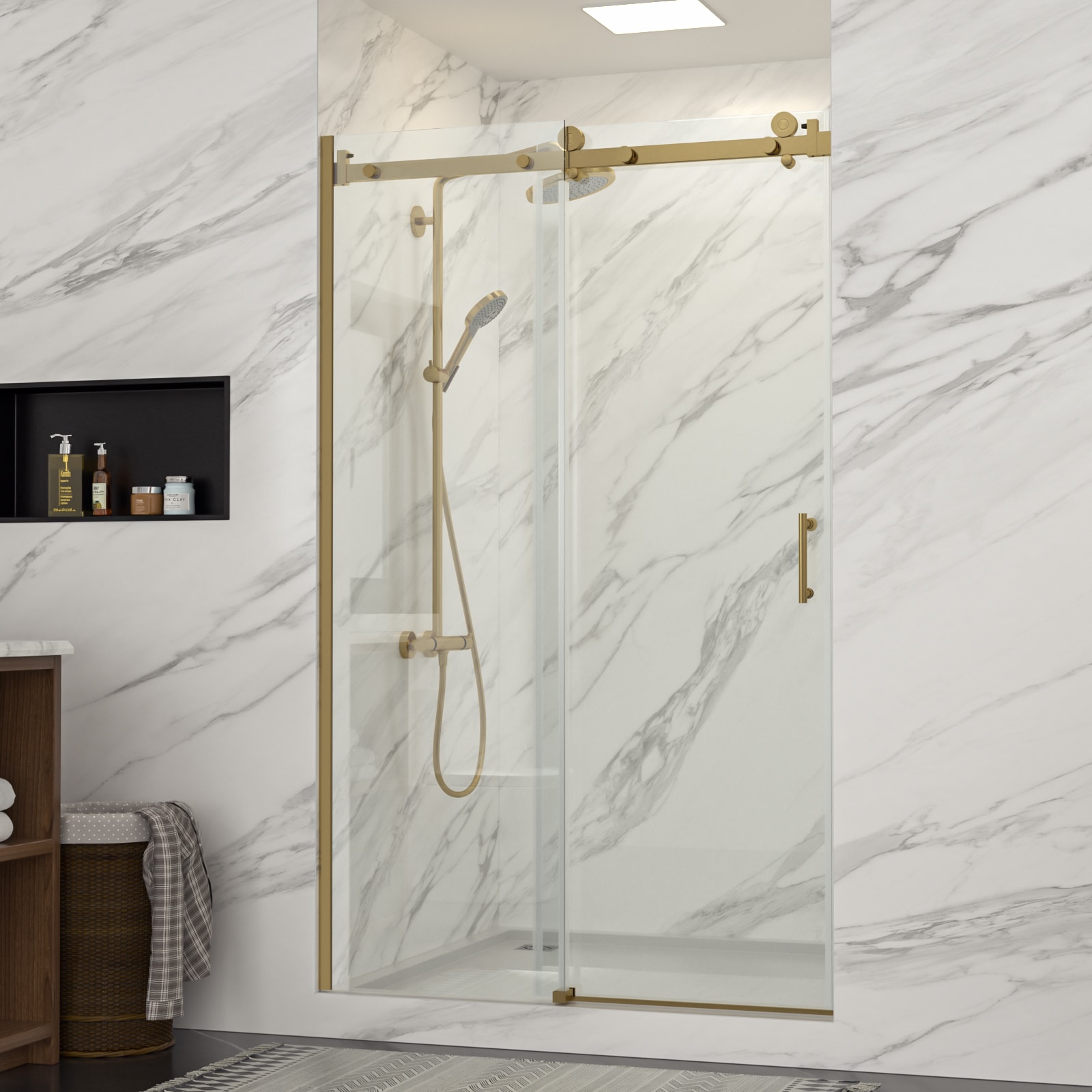 Lordear HWM-LD-3B31-1-34SS Shower-Doors - View #10