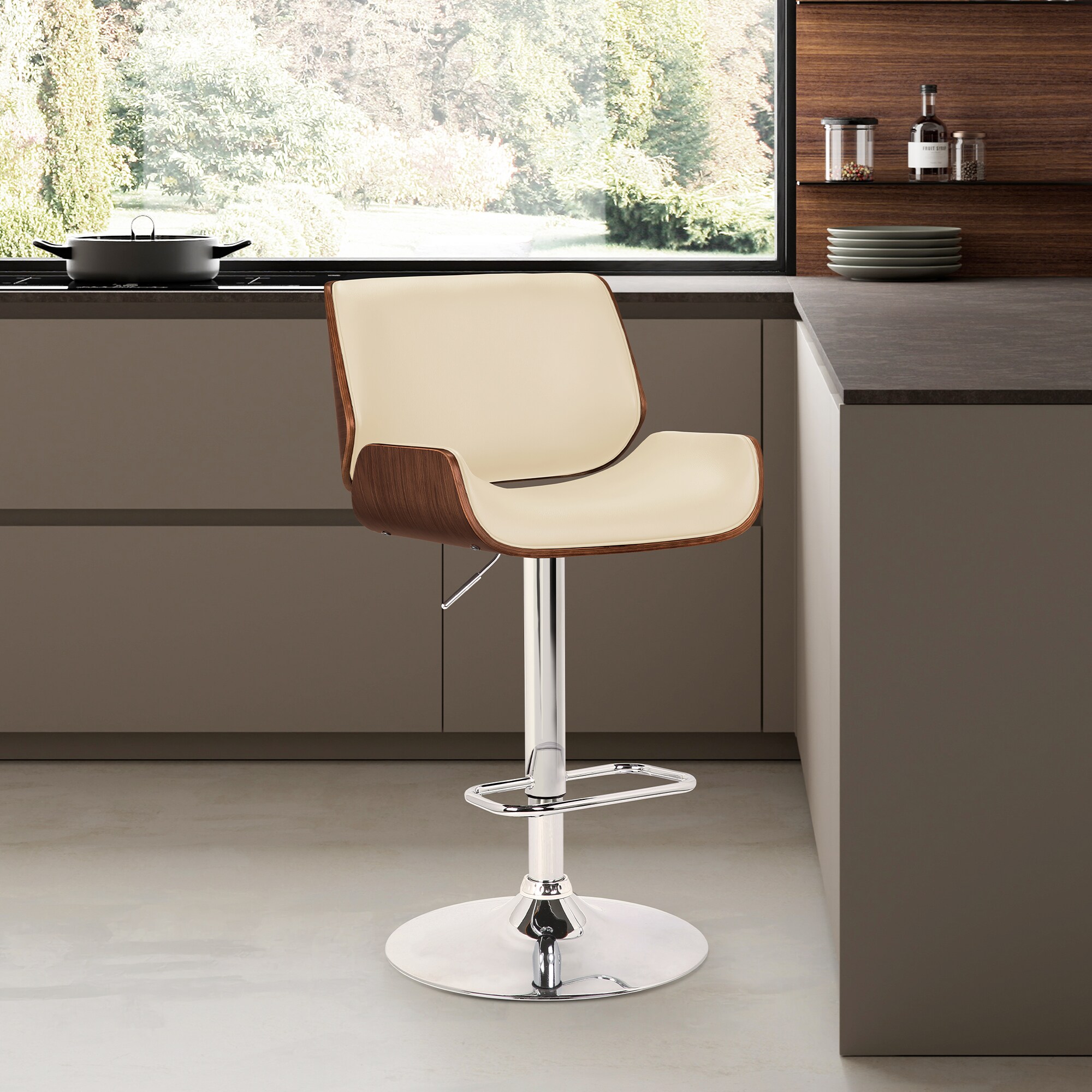 Armen Living LCLOSWBACRWA stools - View #2