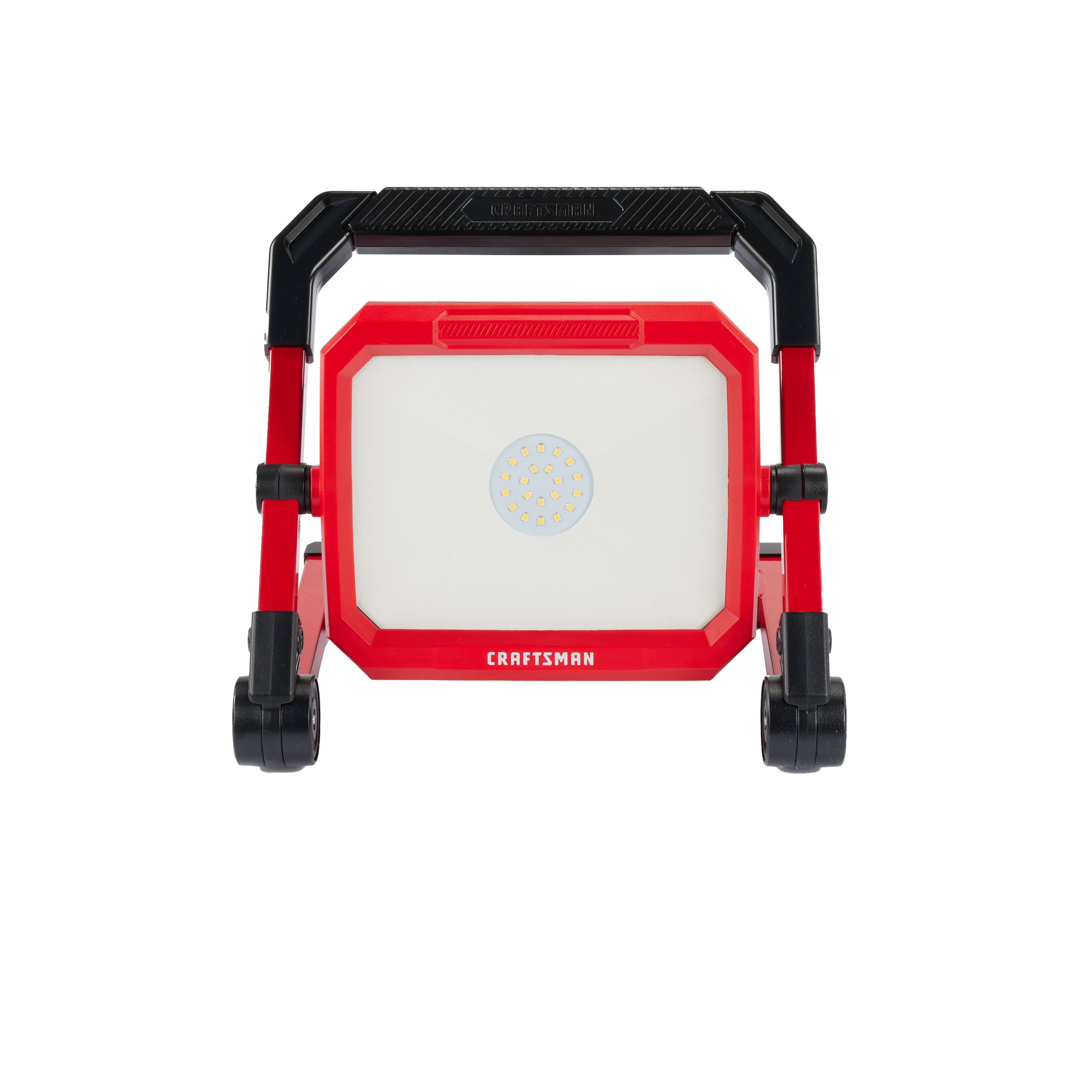 CRAFTSMAN 9000-Lumen LED Red Plug-in Portable Work Light in the