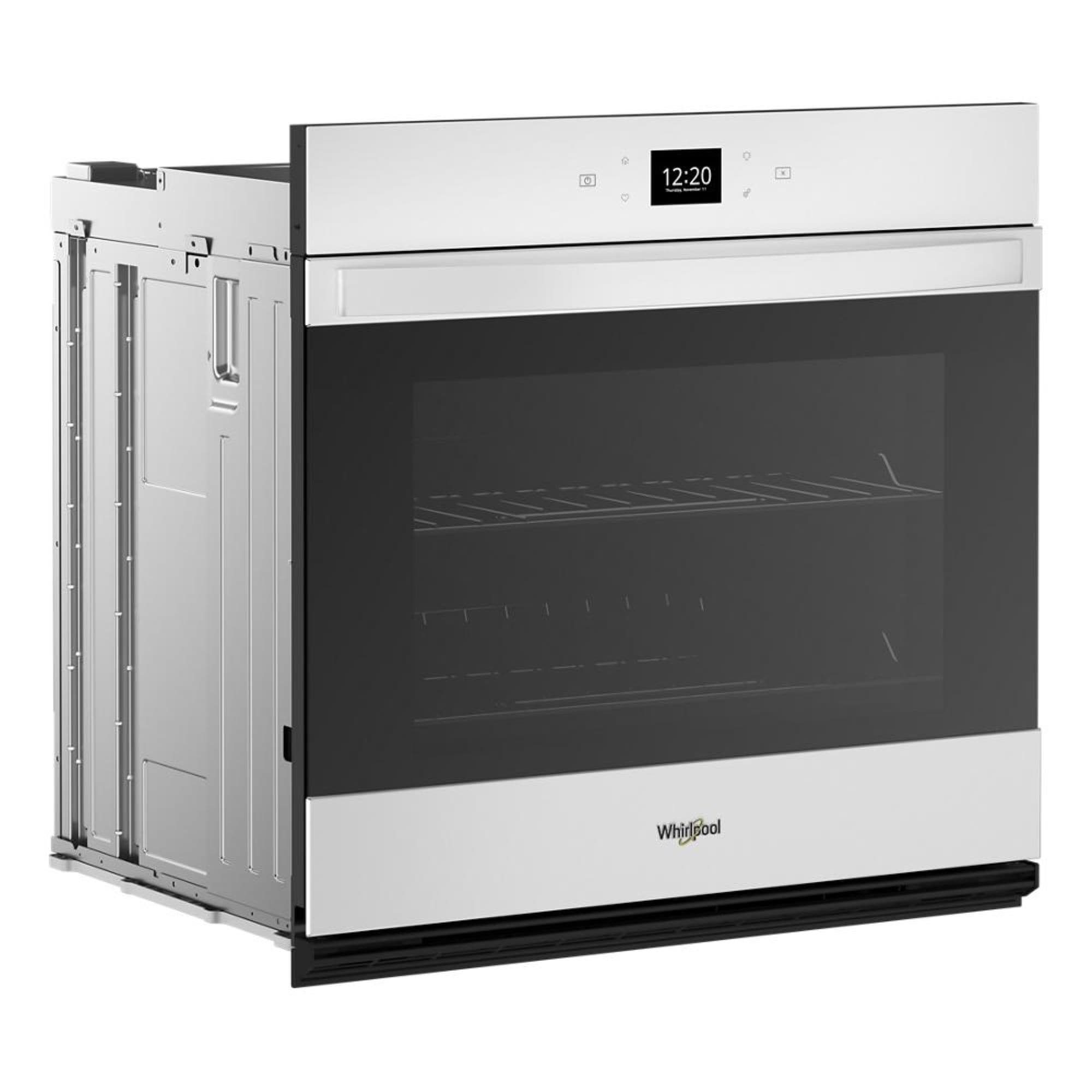 Whirlpool 30 In Self Cleaning Air Fry Convection Smart Single Electric