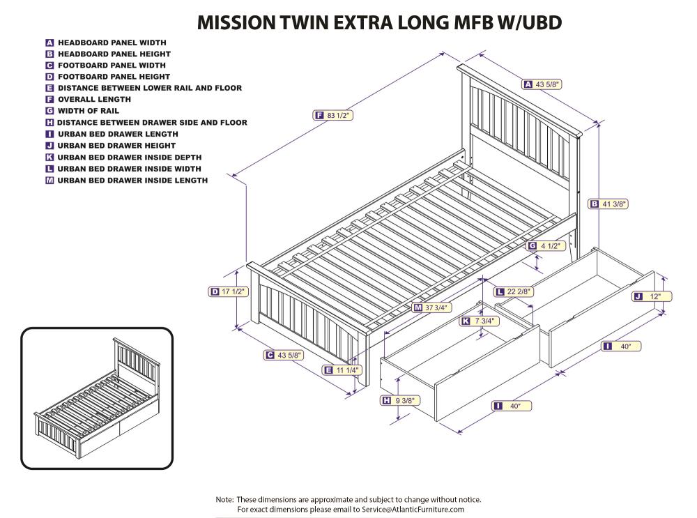 AFI Furnishings AR8716111 beds - View #6