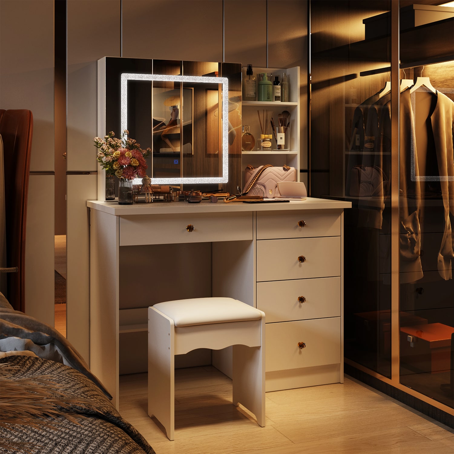 FUFU&GAGA KF210254-01 Bedroom-Vanities - View #6