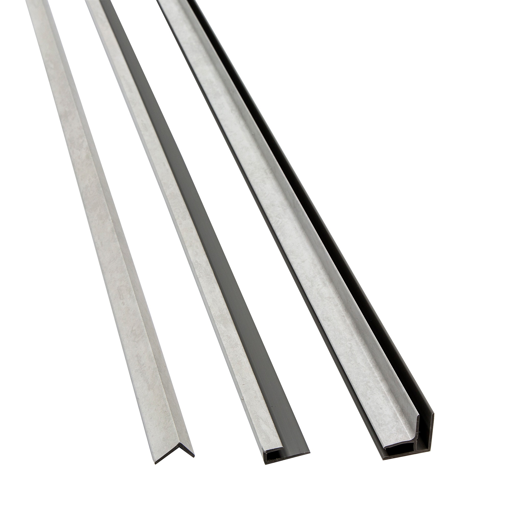 PALISADE 17320 0.9375-in W x 94-in L Polar Frost PVC Edge trim kit Tile Edge Trim