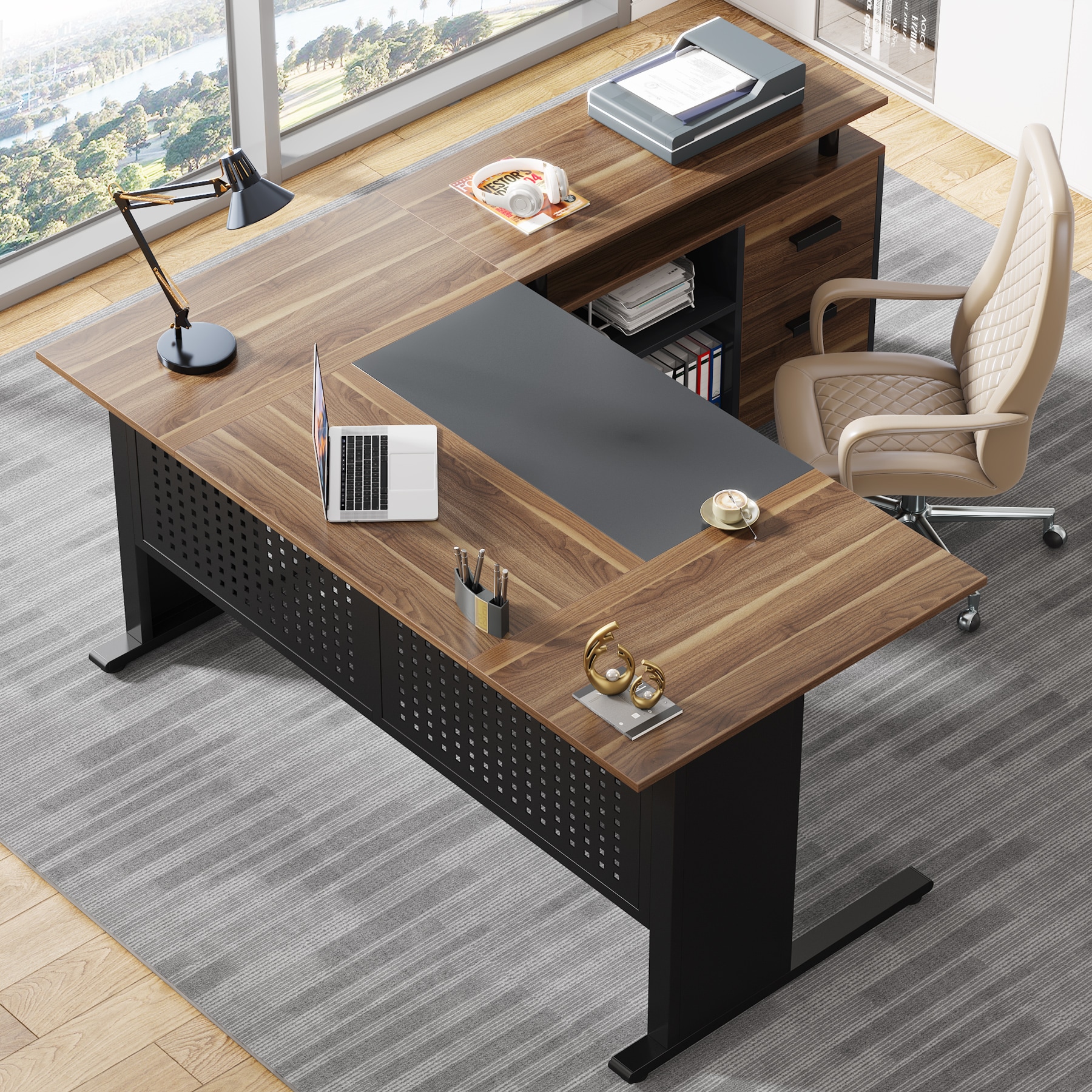 Tribesigns LWFD-F1976 Office-Tables - View #3