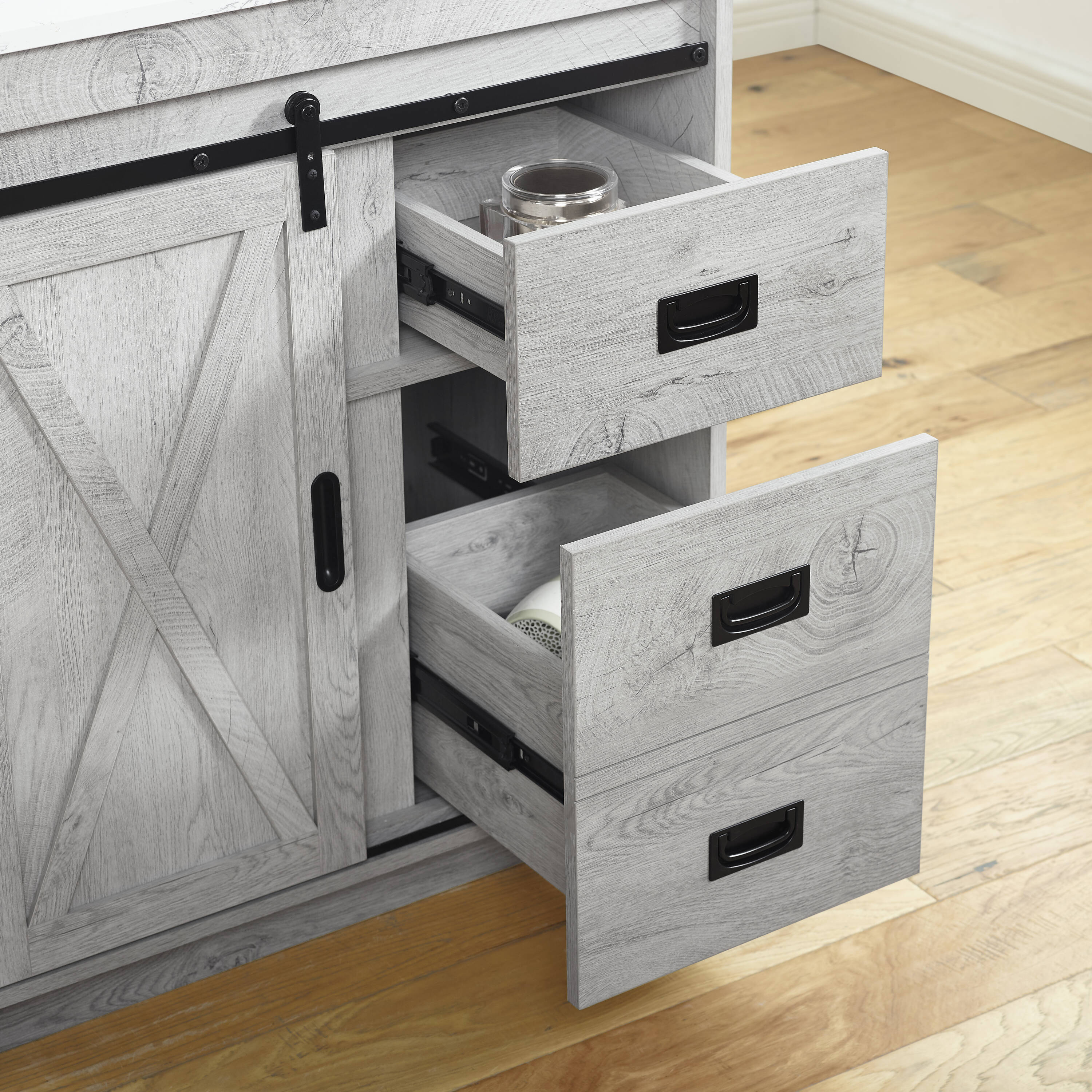 Sudio Design RAFTER-54WW-D Bath-Vanity-Combo - View #4