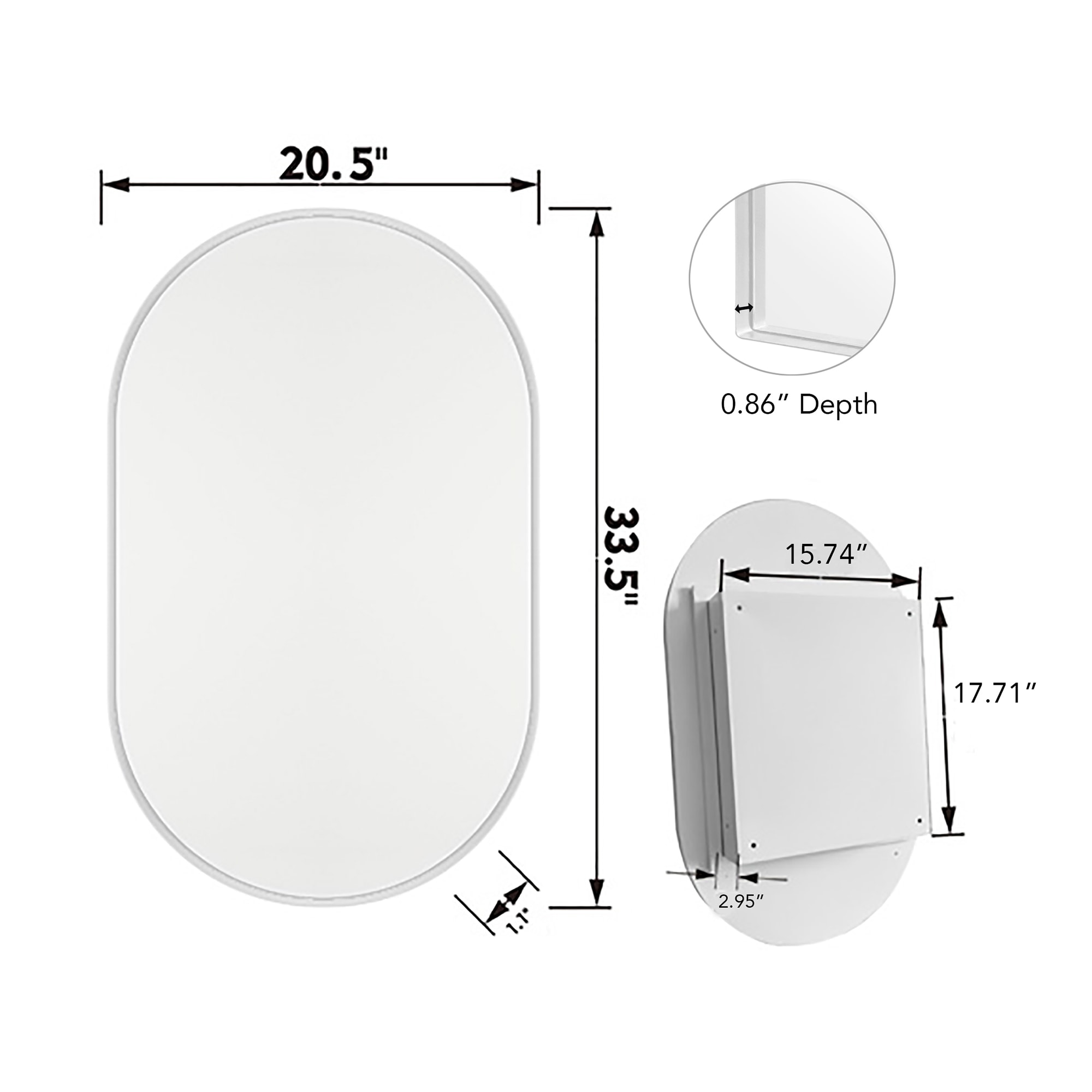 Bybafun YD5200028 Bathroom-Medicine-Cabinets - View #9