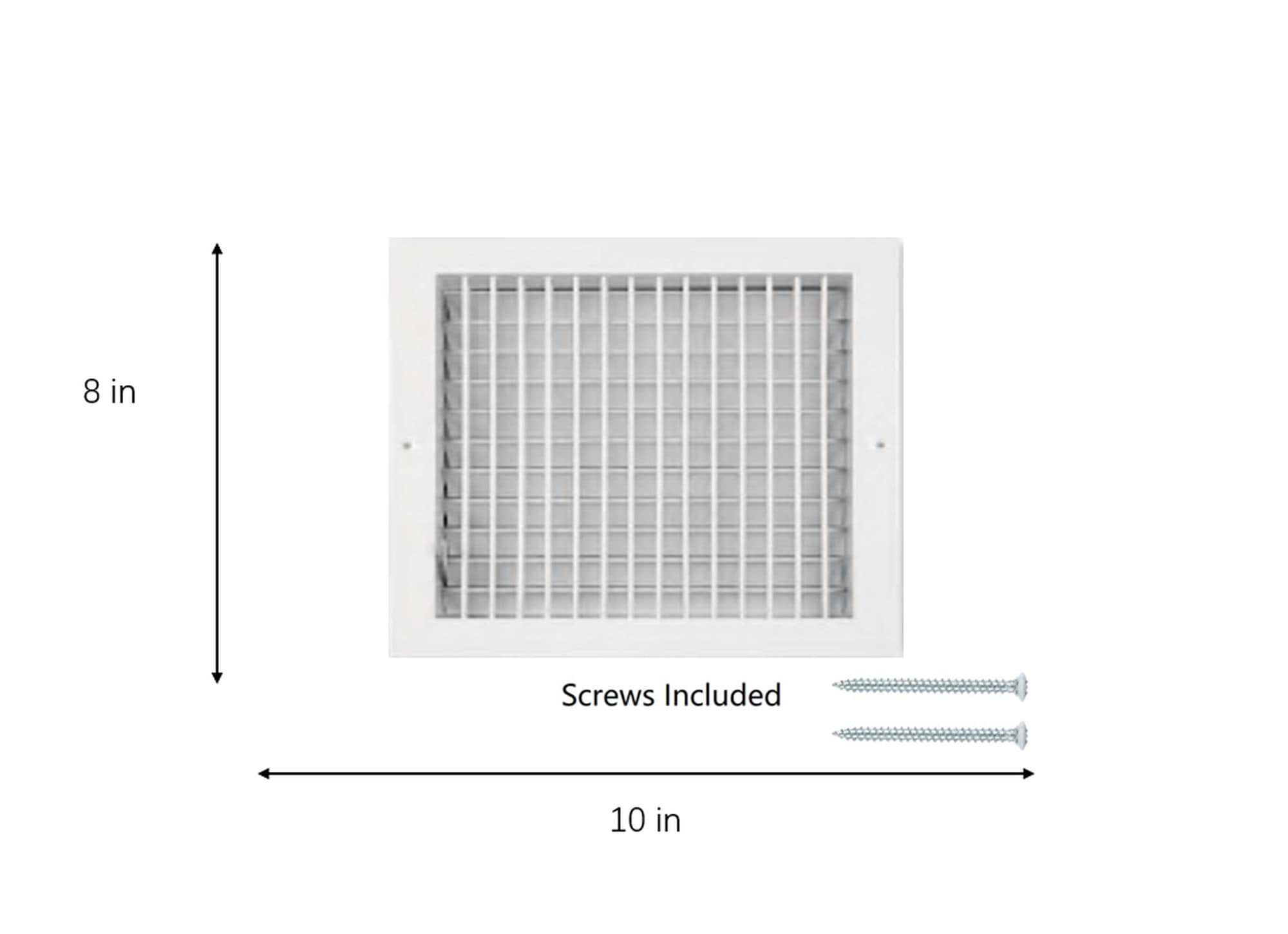 RELIABILT 6111008WH Sidewall-Ceiling-Registers - View #2