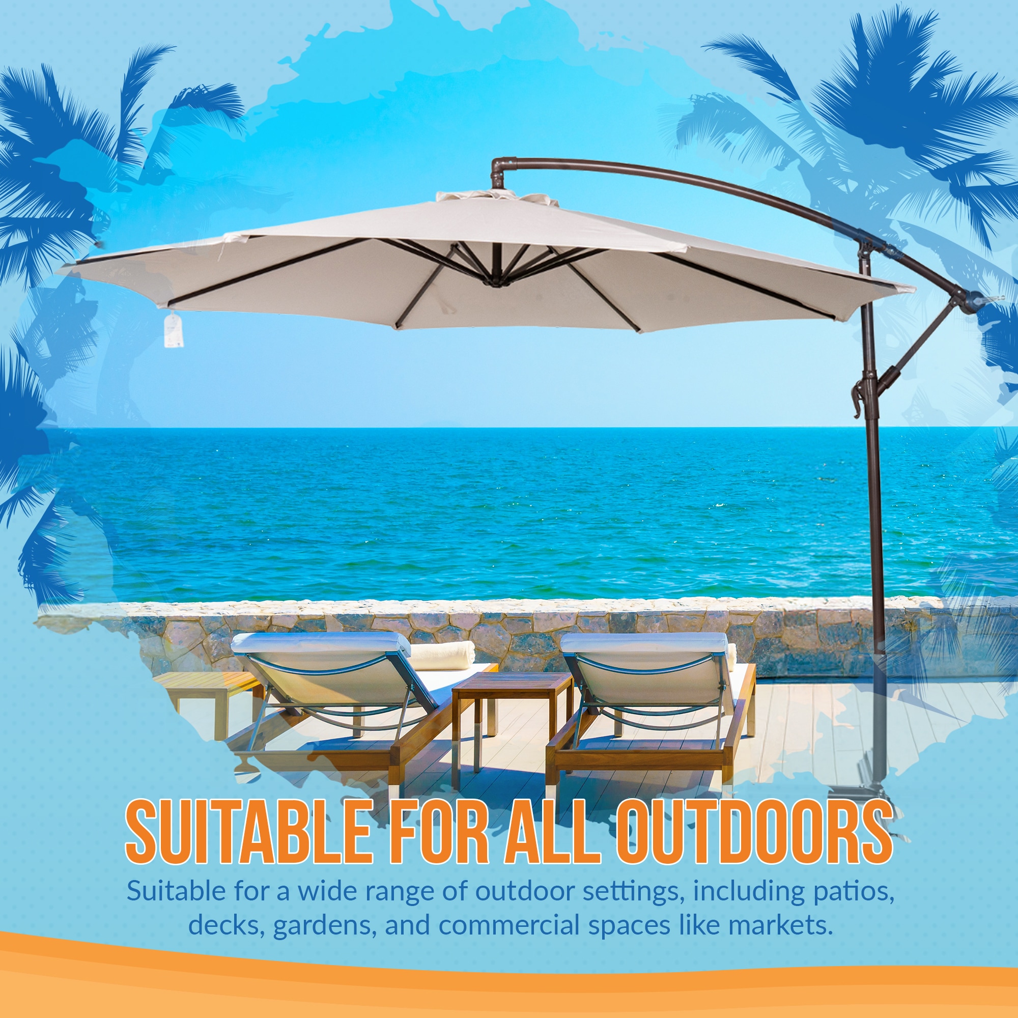 Island Umbrella NU6889 Umbrellas-2 - View #7