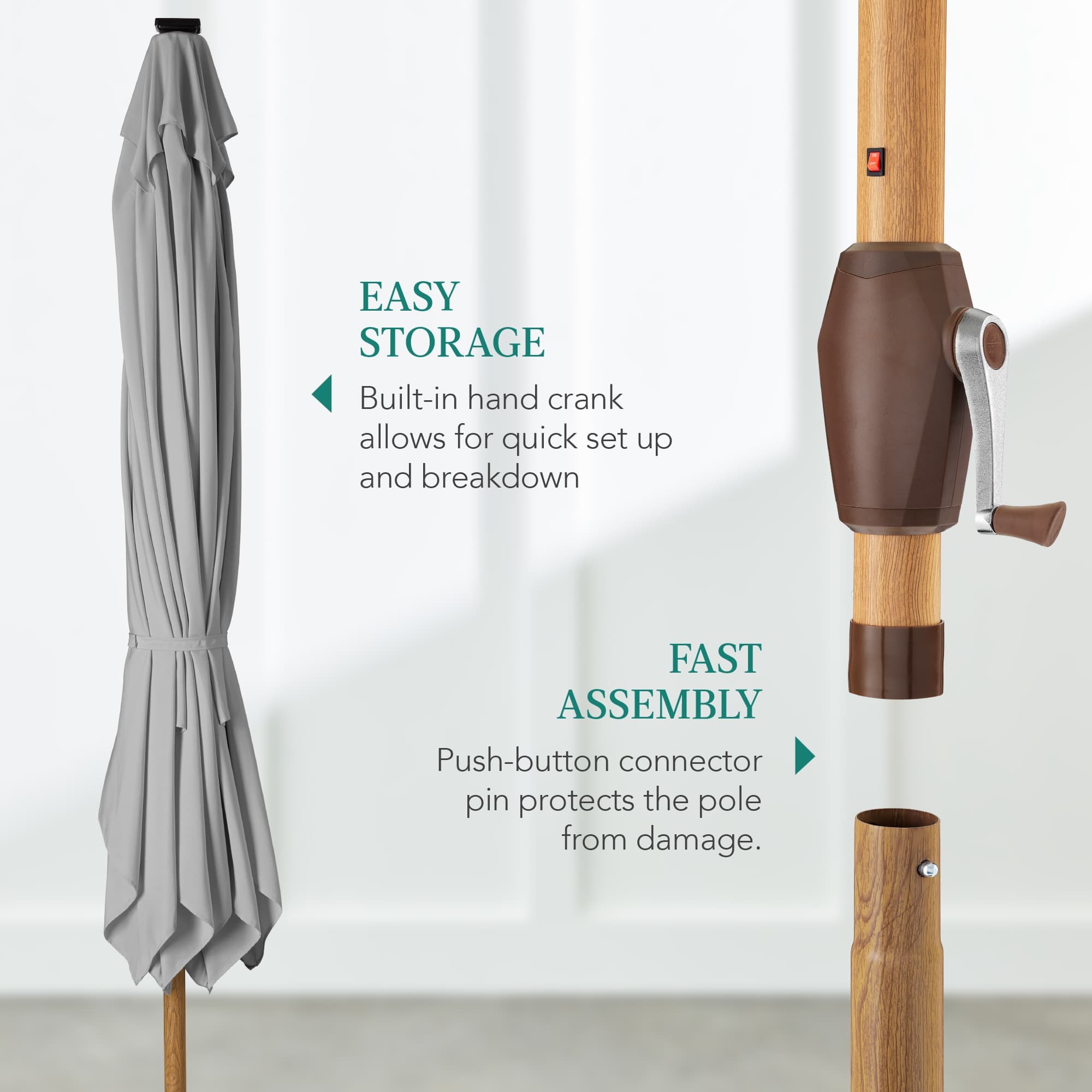 Best Choice Products SKY7966 Umbrellas-2 - View #3