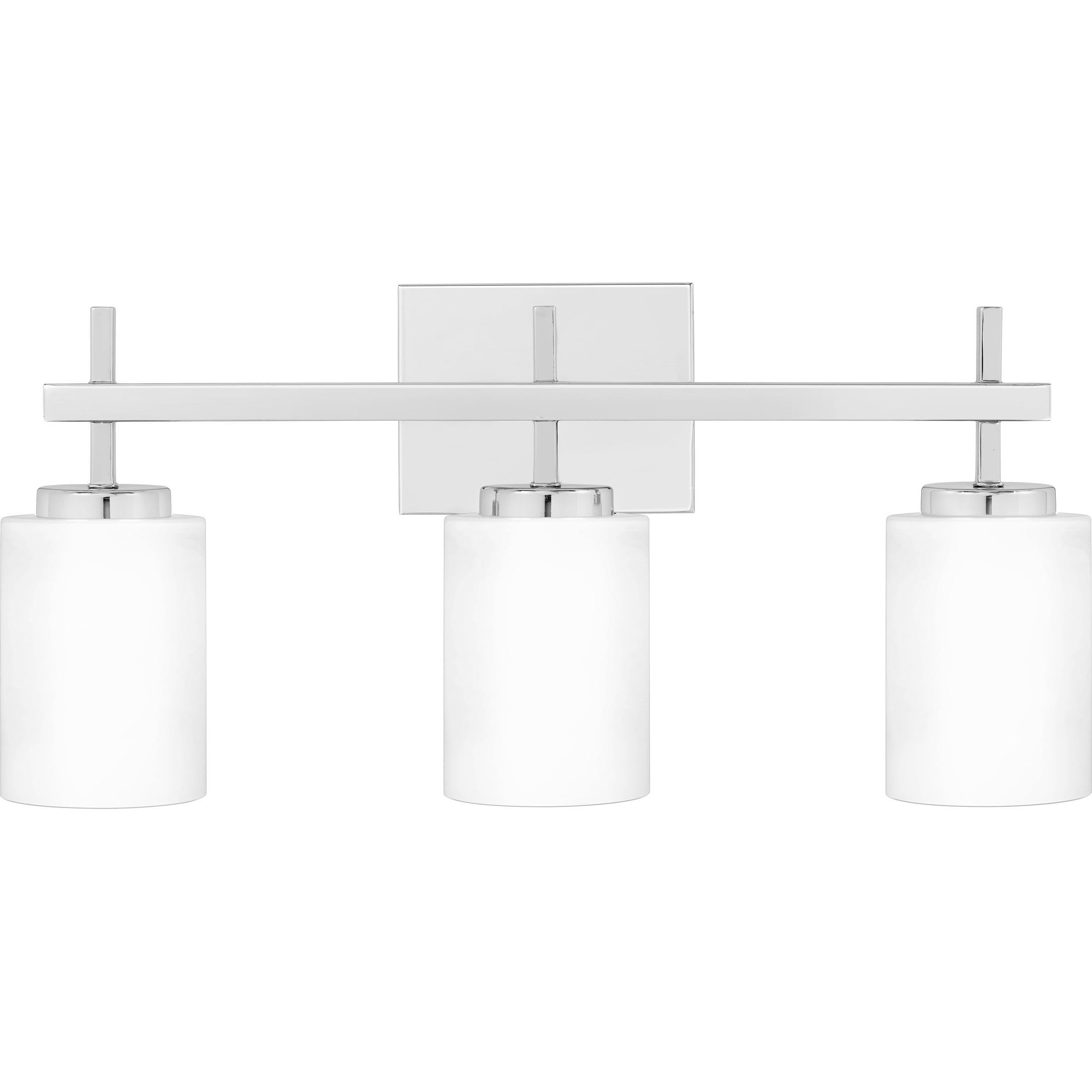 Quoizel WLB8622C Wilburn 22-in 3 -Light Polished Chrome Integrated LED Transitional Vanity light