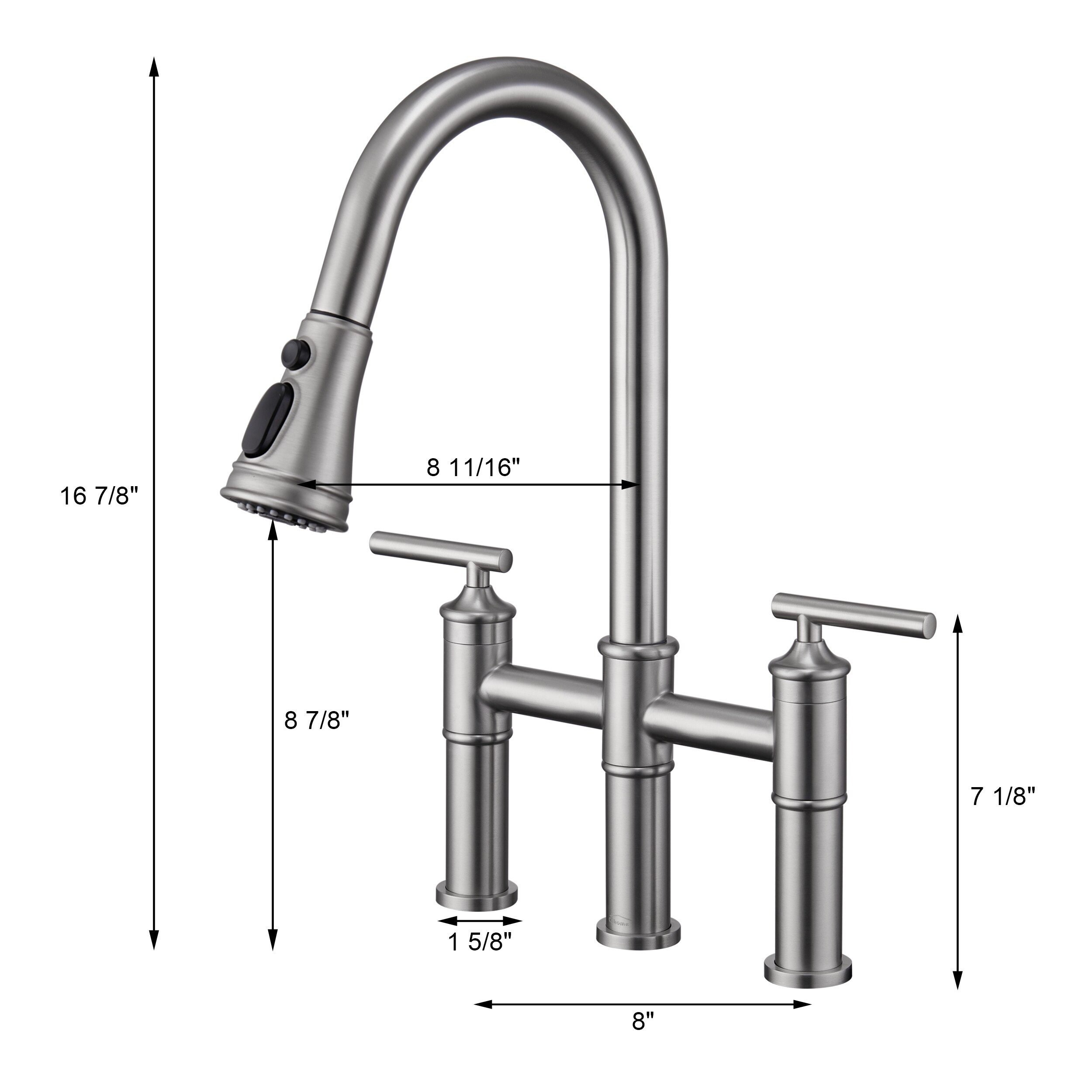 CASAINC CASA02GP05NS Kitchen-Faucets - View #10