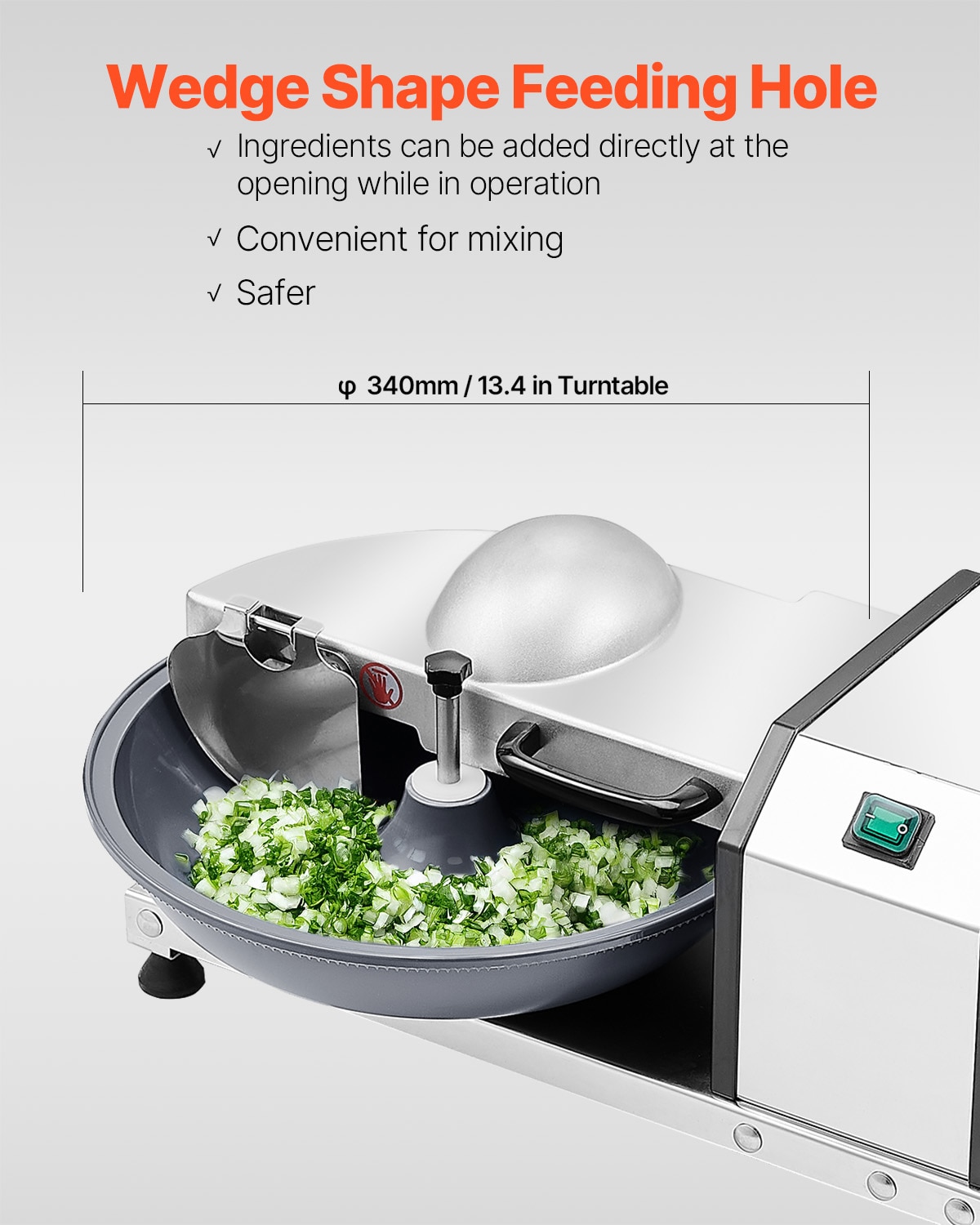 VEVOR SCSNQSJ250WQ06317V1 Food-Slicers - View #3