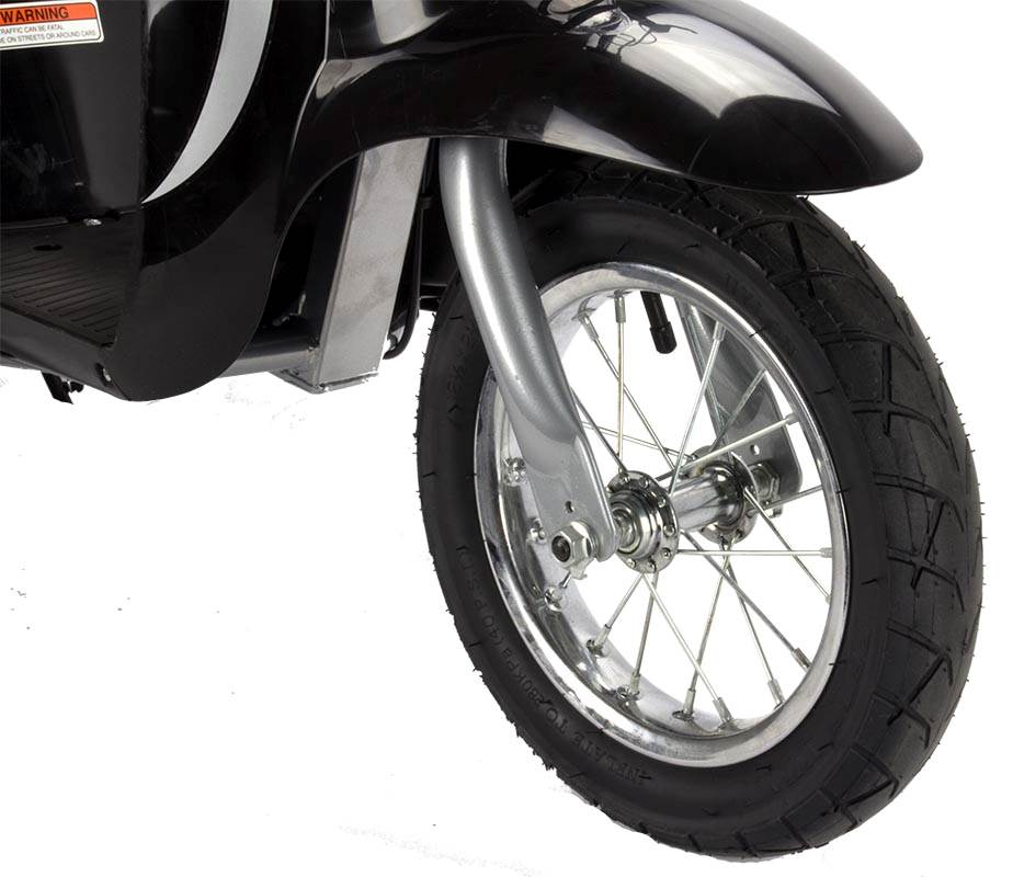  Razor Pocket Mod Miniature Euro-Style Electric Scooter - Betty  12 in. (Front Wheel) : Electric Sports Scooters : Sports & Outdoors