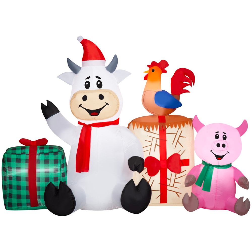 Holiday Living 882993 4.3-Feet Lighted Christmas Inflatable